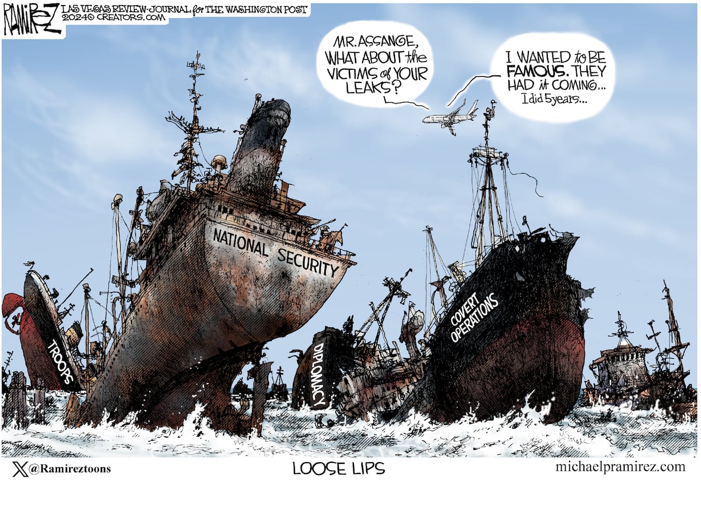 CARTOONS: Michael Ramirez, July 7, 2024