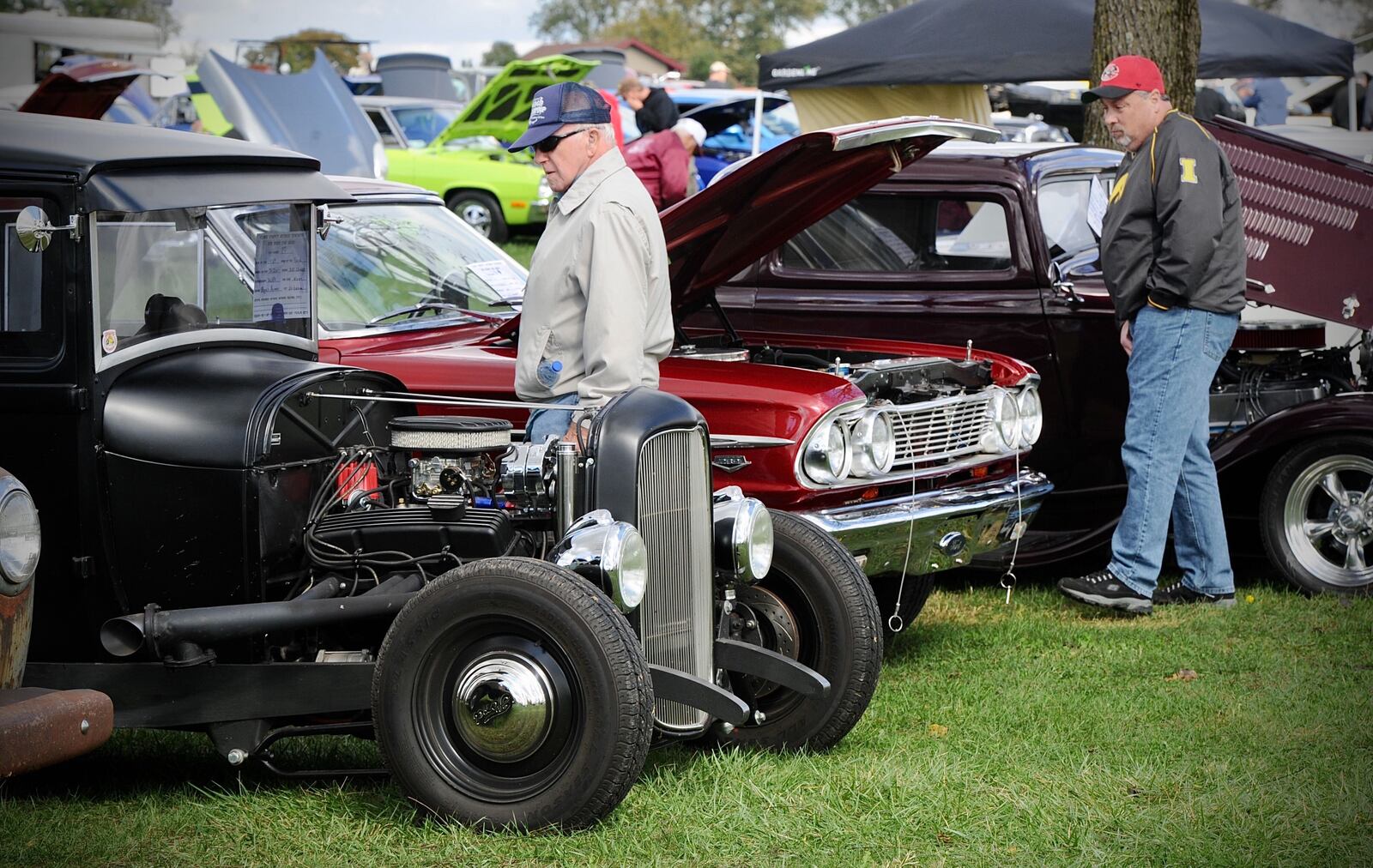 The car show supports updating Clark County’s historic one-room schoolhouse, supplies and period clothing for the students’ living history.