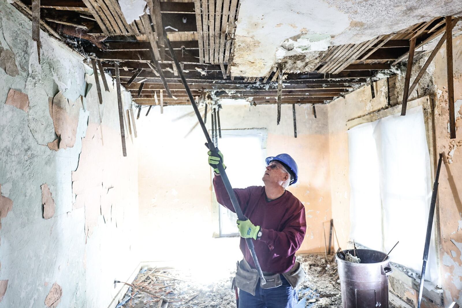 Community Gem Frank Gorman is the former executive director of Habitat for Humanity of Greater Dayton and is now a volunteer. JIM NOELKER/STAFF