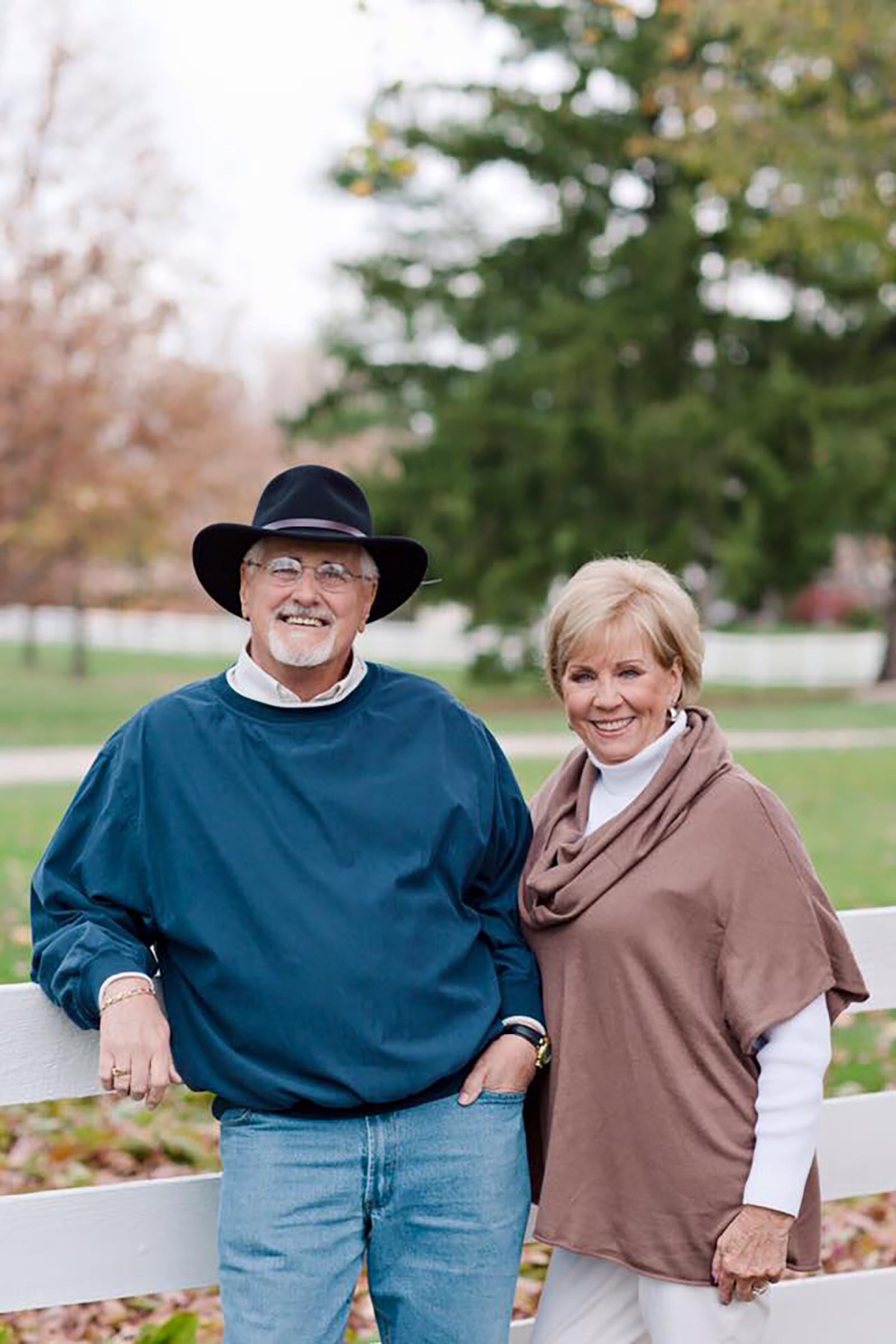 Jeanne Porter with her husband Mike in West Carrollton in 2015. CONTRIBUTED