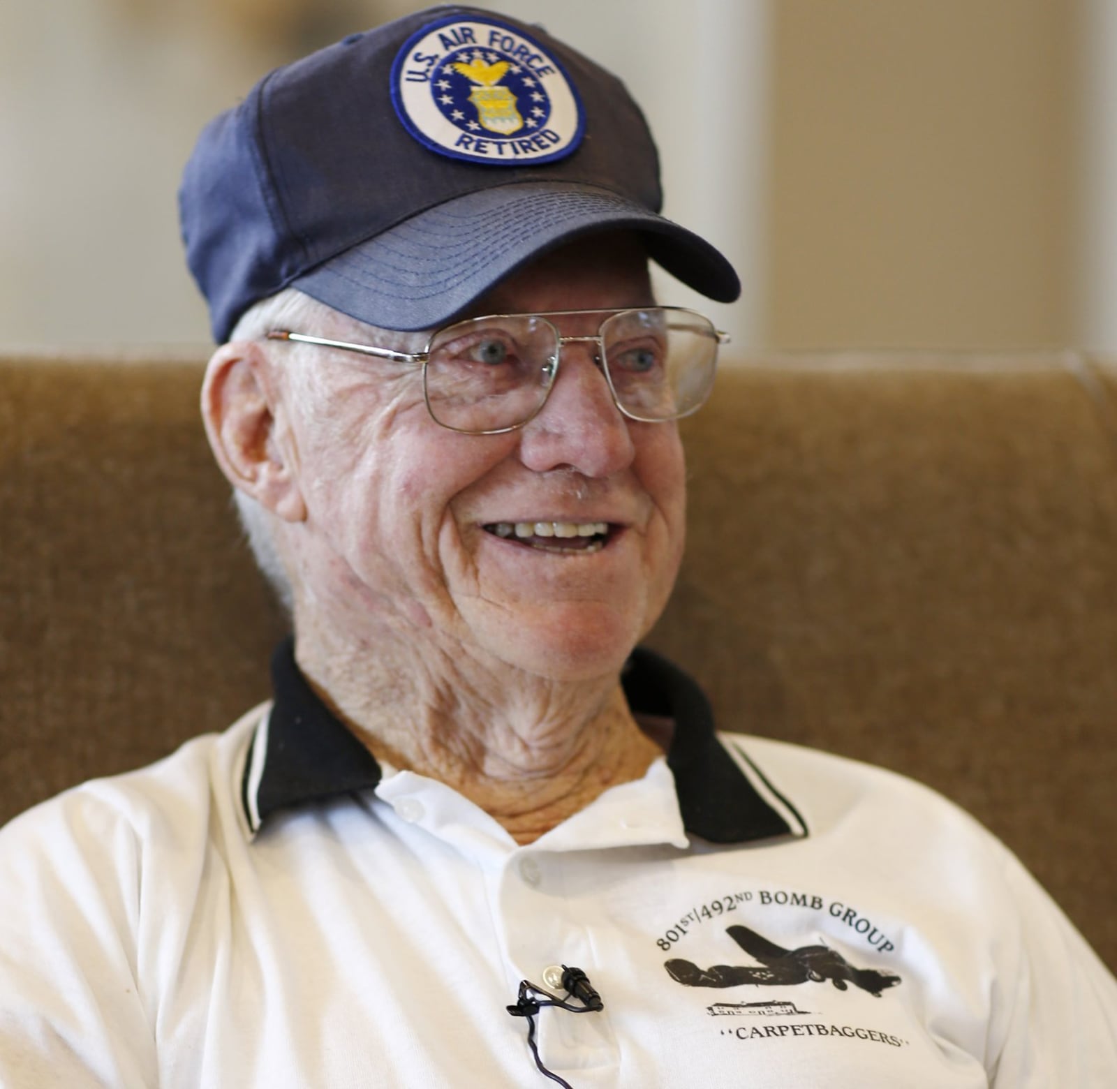 World War II veteran Russell Hastler, 93, served in the Army Air Corps as a gunner on B-24 missions that included night bombing, night supply and spy drops in Europe. TY GREENLEES / STAFF