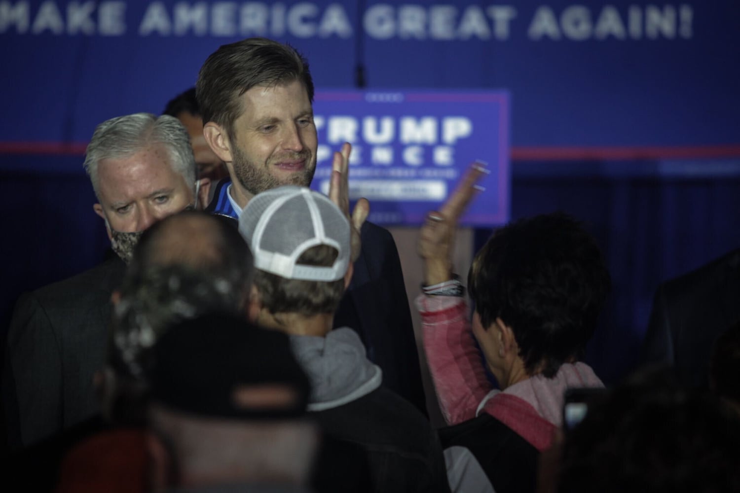 Eric Trump in Tipp City