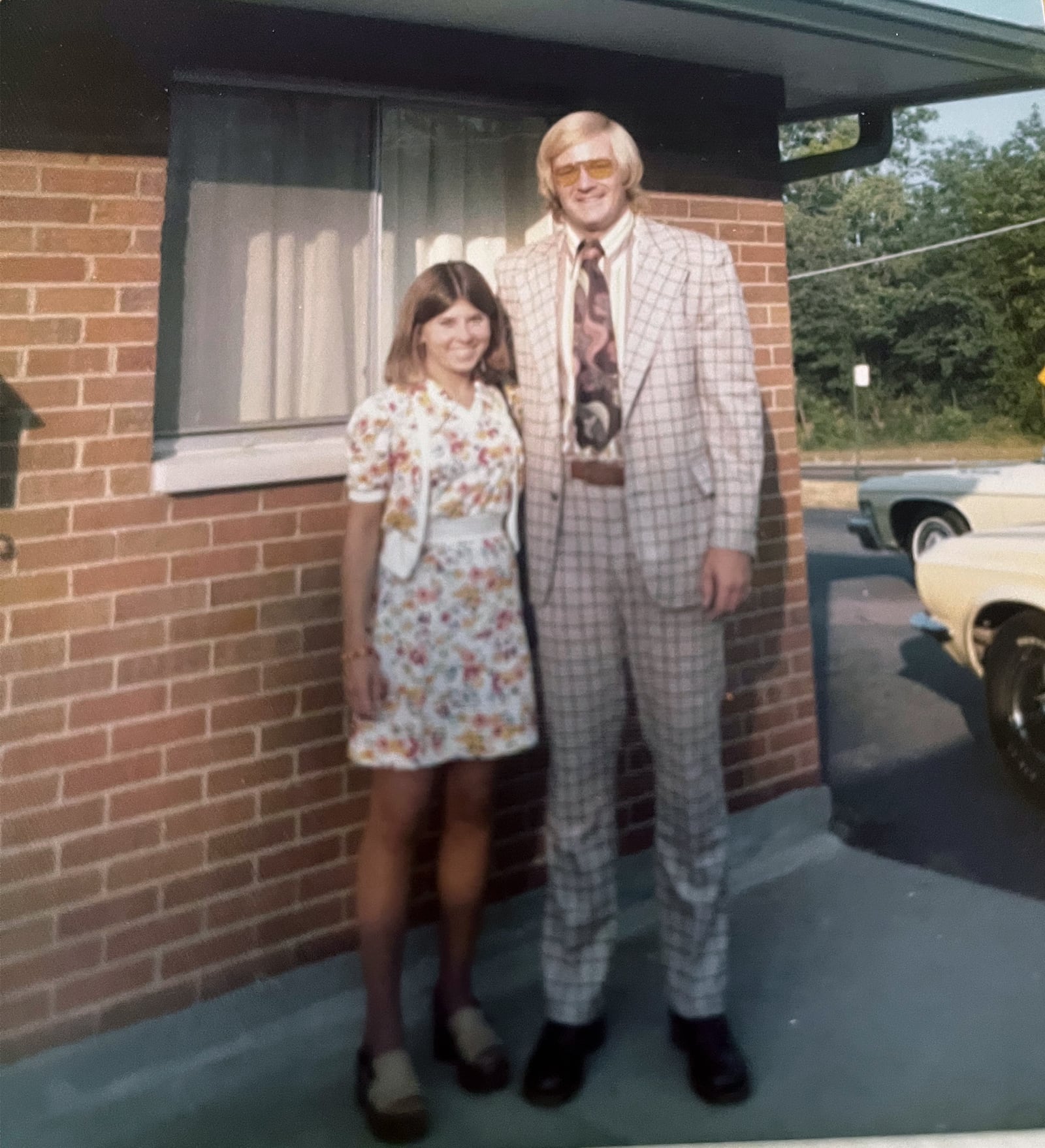 Barb and Steve Hess in the 70's. The couple met while attending the University of Dayton. CONTRIBUTED