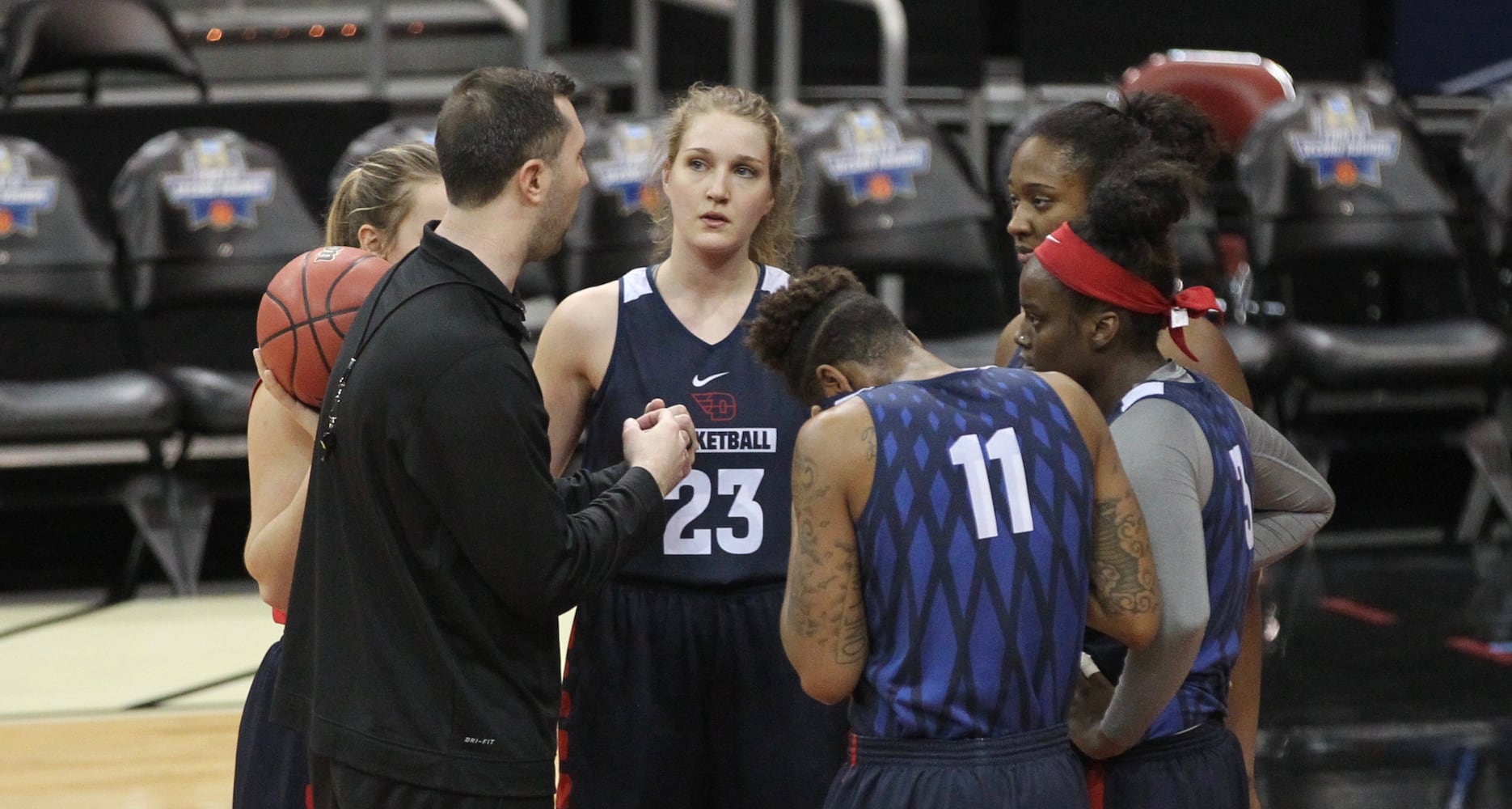 Photos: Dayton Flyers practice in Louisville