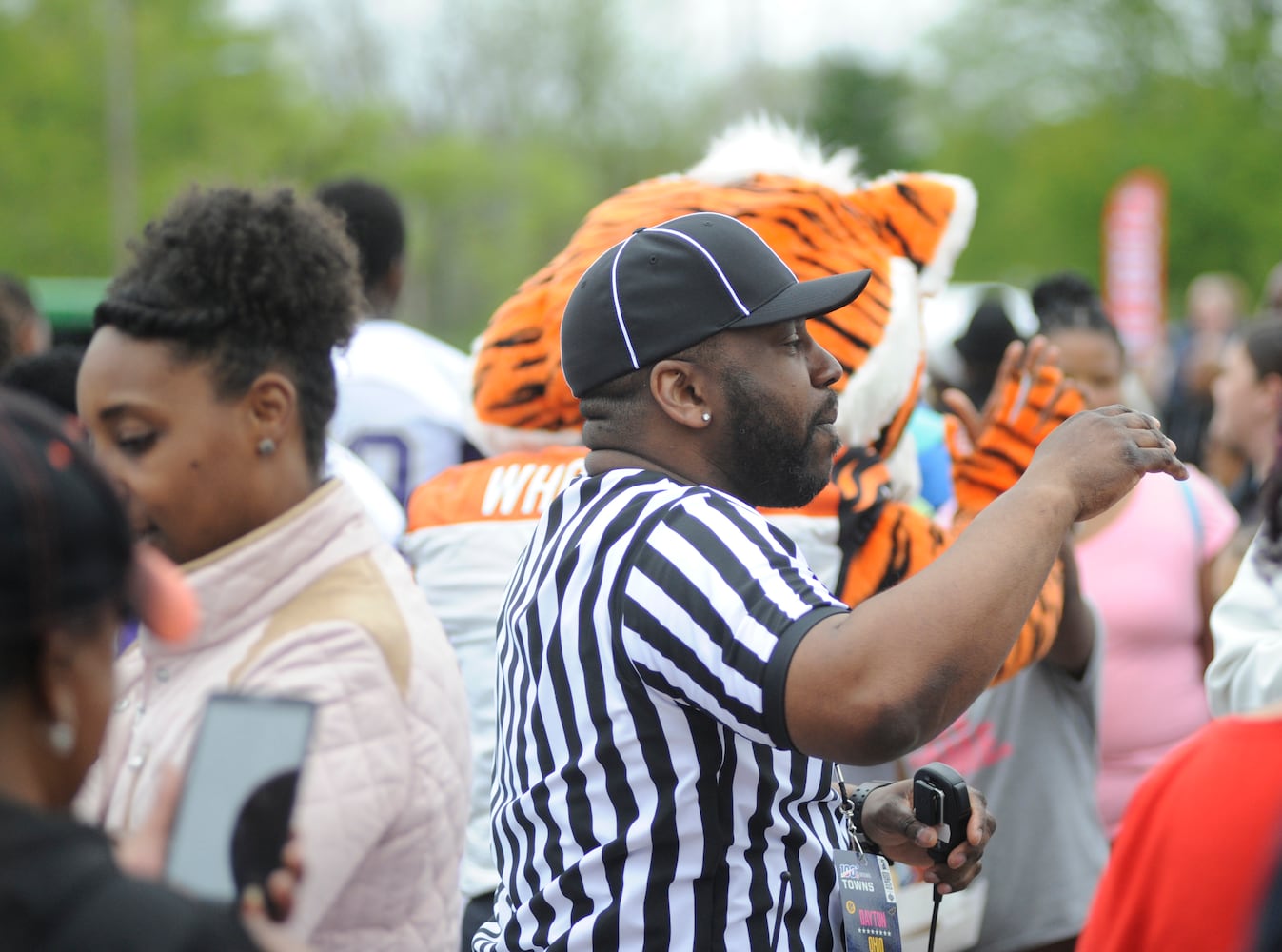 PHOTOS: NFL Draft Day at Dayton’s Triangle Park