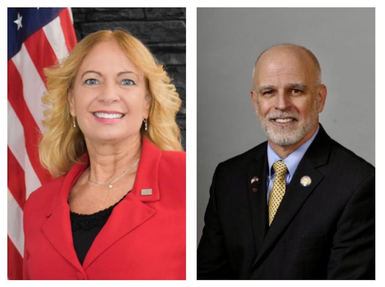 Sugarcreek Twp. Trustee Carolyn Destefani and former state Rep. Kyle Koehler of Springfield face off in this March's primary race for the Republican nod in Senate District 10.