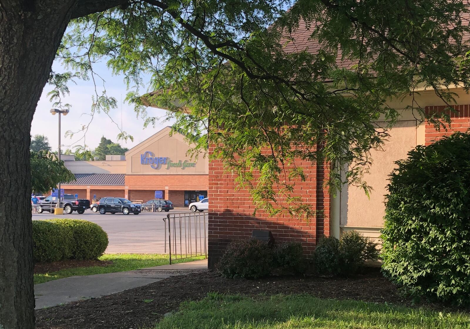 Eichelberger Shopping Center land in Kettering on which the vacant former Friendly’s restaurant sits has been leased to Kroger with changes expected for the first time in nearly eight years. JEREMY KELLEY/STAFF