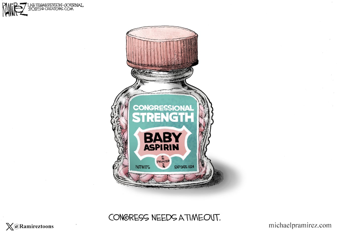 CARTOONS: Michael Ramirez, Nov. 19, 2023