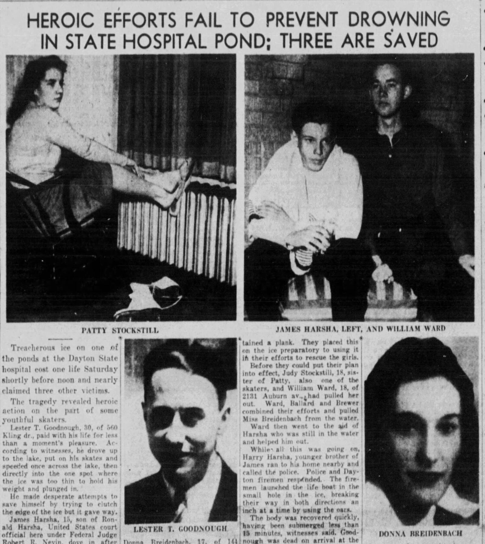 Dayton Daily News Feb. 23, 1941. DAYTON DAILY NEWS ARCHIVES