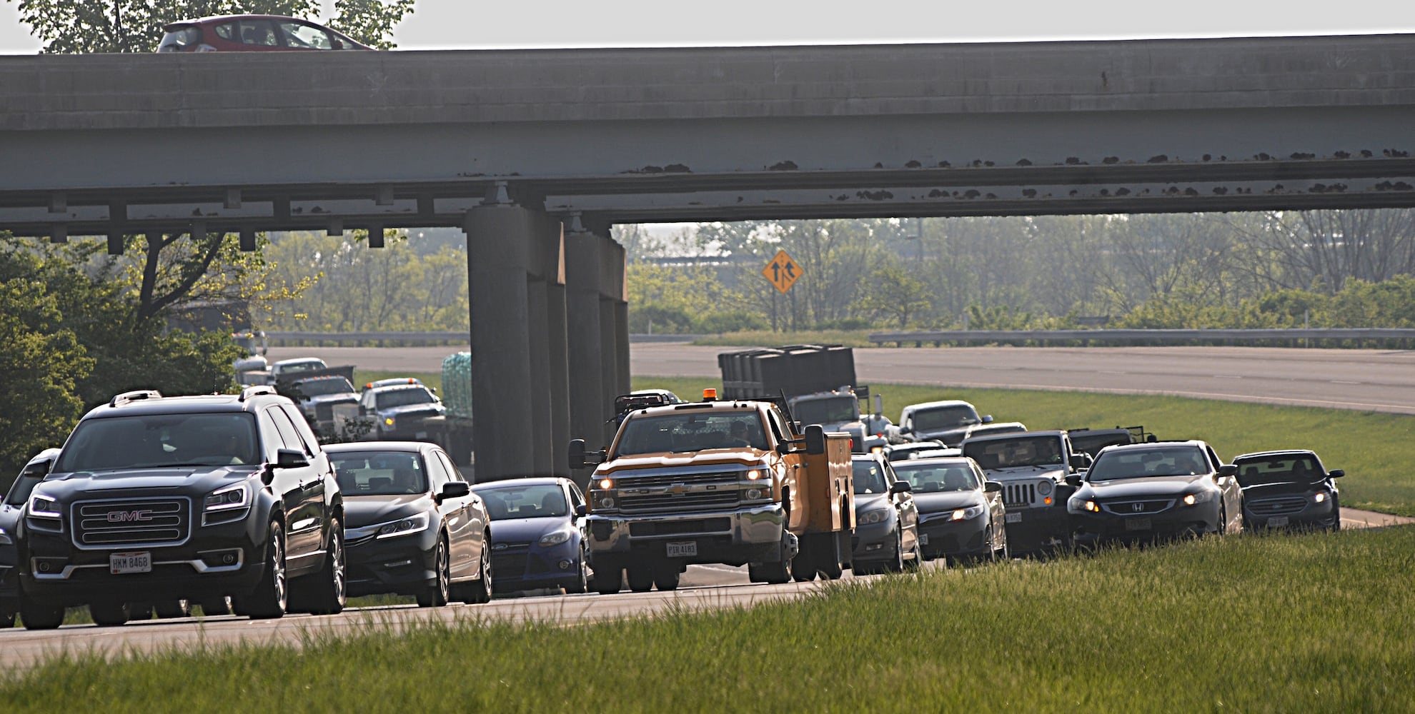 Semi-truck involved in crash on Ohio 4