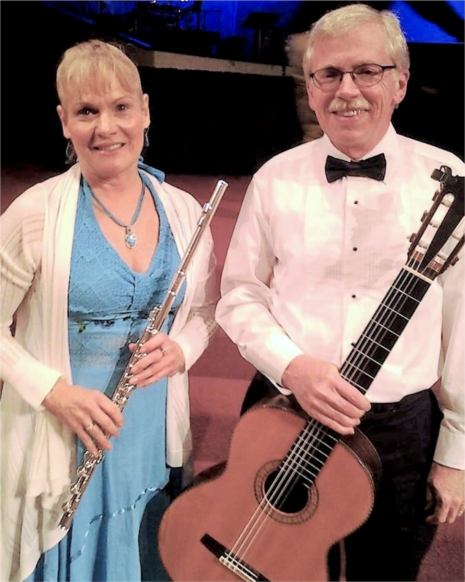 The duo (pictured) of Kathleen Durig (flute) and Tom Wittberg (acoustic guitar) are among the performers in Dayton Music Club’s March musicale at the Piano Preparatory School in Beavercreek on Tuesday, March 22.