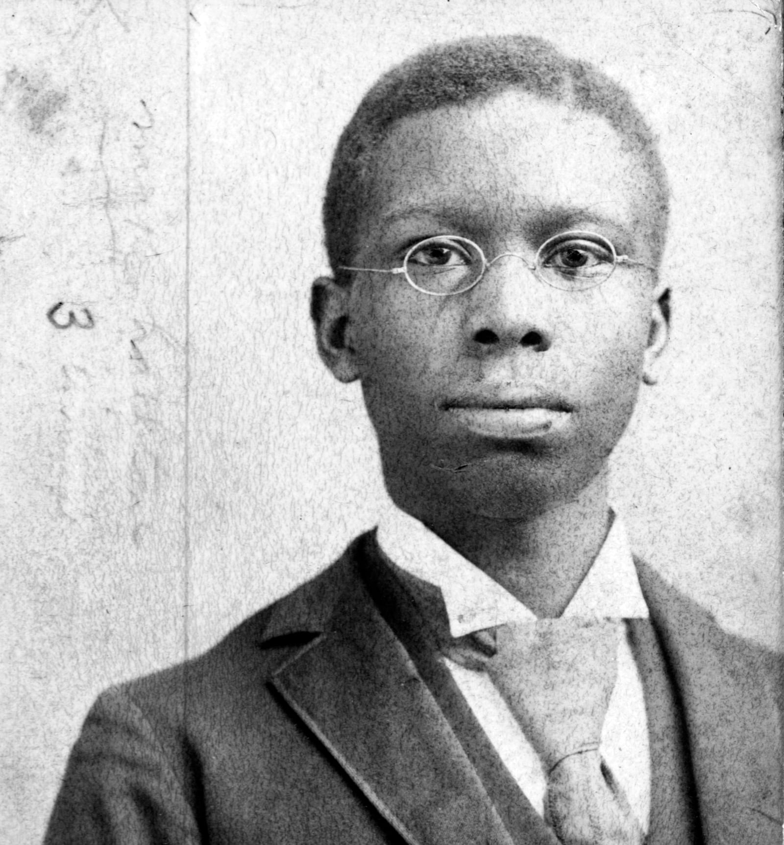 A cabinet card portrait of author Paul Laurence Dunbar as a young man in 1890. Dunbar was born in Dayton in 1872 to former slaves and was the first African-American poet to receive critical acclaim for his work. He died in Dayton Feb. 9, 1906. PHOTO COURTESY OF THE OHIO HISTORY CONNECTION