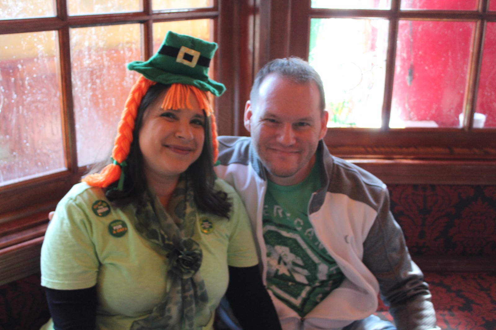 The usually bustling lunchtime traffic at the Greene in Beavercreek was all directed toward one establishment on St. Patrick's Day 2016: The British-themed Pub, 390 Greene Blvd. VIVIENNE MACHI / STAFF