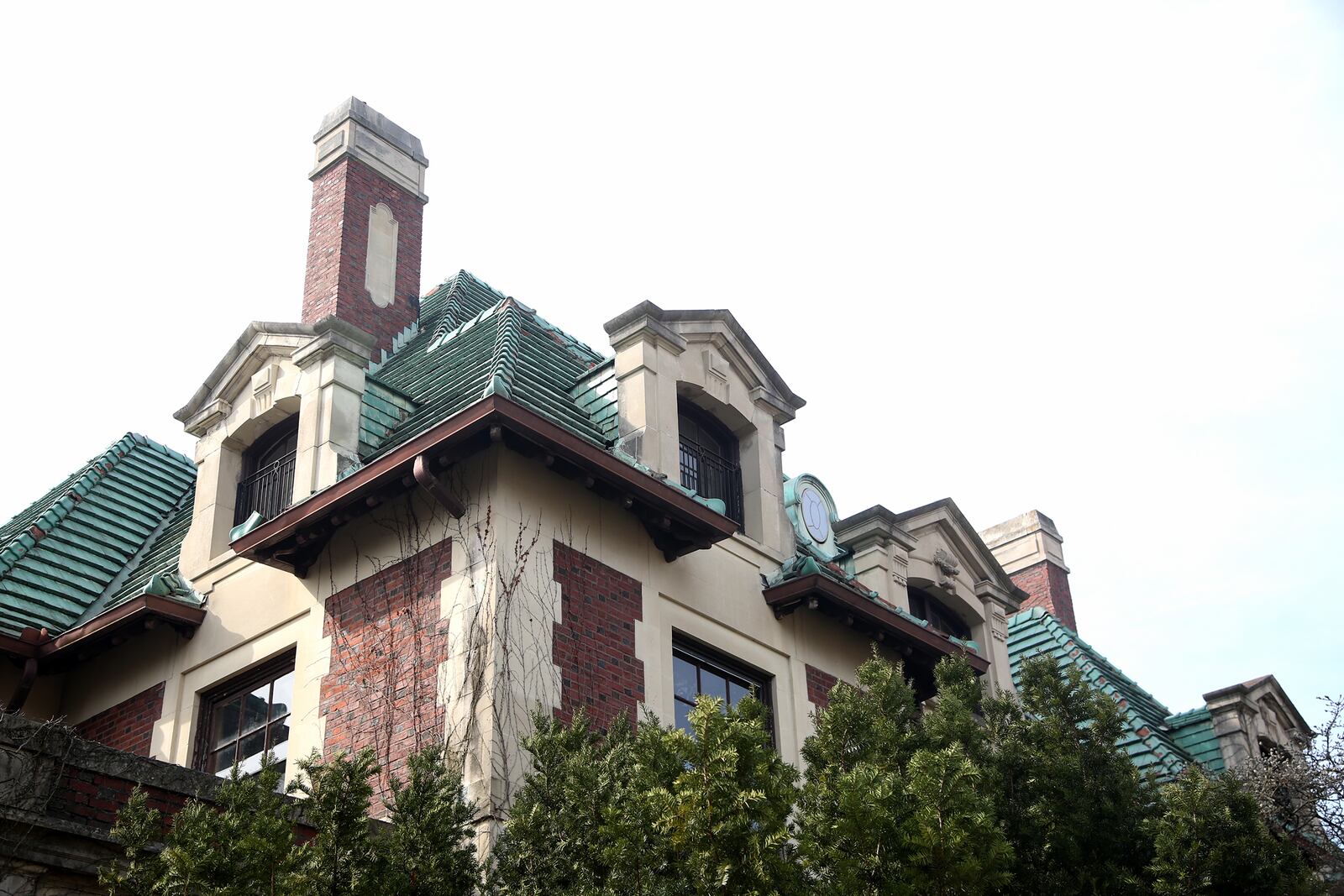 The Traxler Mansion, located at 42 Yale Ave. in the Dayton View Historic District, was built around 1910 for Louis Traxler, a Dayton department store owner. The elegant 10,000 square-foot home was built in the French Chateauesque style, the same concept as the storied Biltmore House on the Biltmore Estate in Asheville, NC. The mansion has been vacant for a decade and Preservation Dayton Inc. would like to save it, and other properties like it, before they are lost forever. LISA POWELL / STAFF