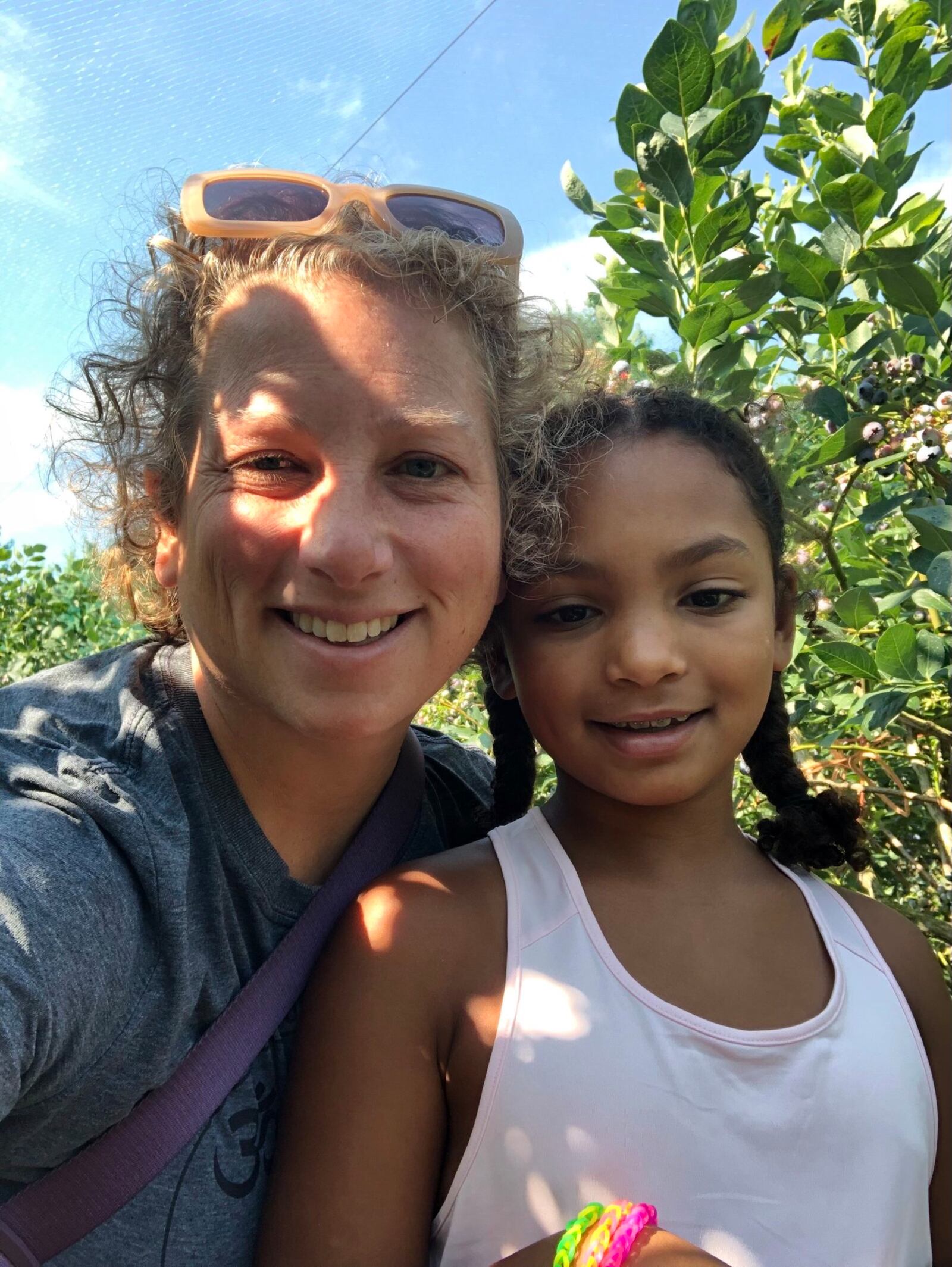 Berry picking has been a family tradition for Cara DiSalvo and her daughter McKenzie since she was a toddler - CONTRIBUTED