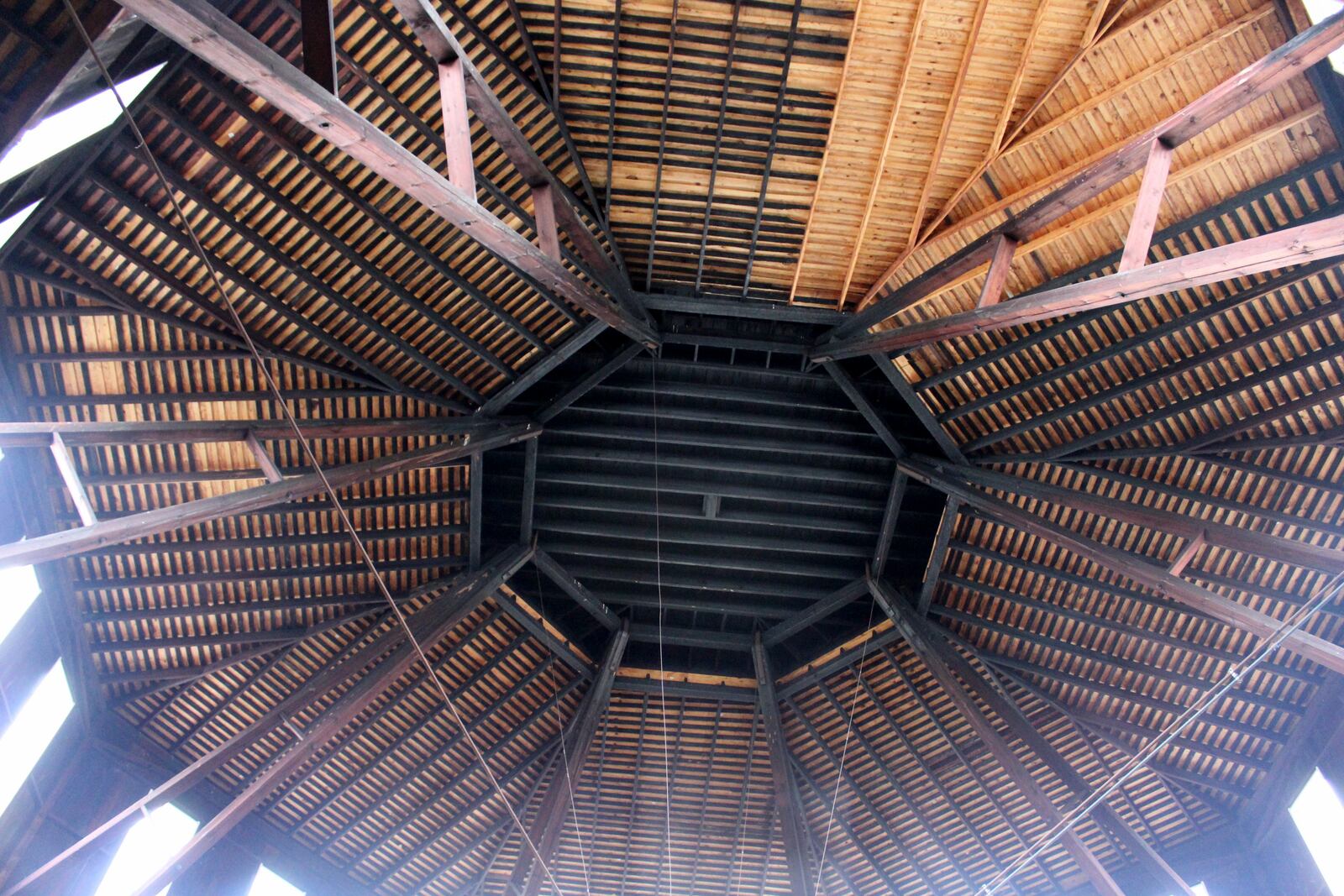 Roundhouse at the Montgomery Fairground .