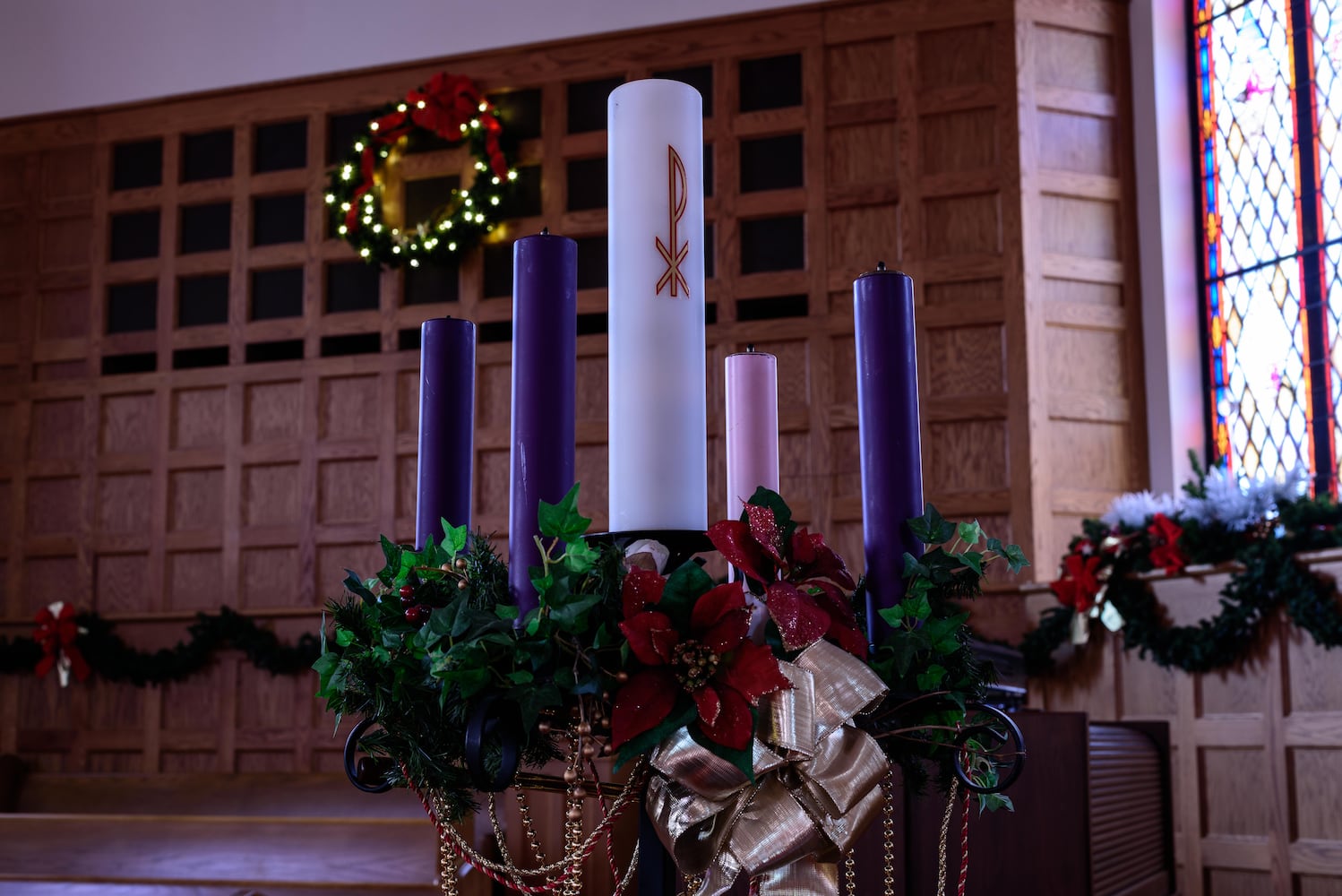 PHOTOS: A look inside Sulphur Grove Church in Huber Heights decorated for Christmas