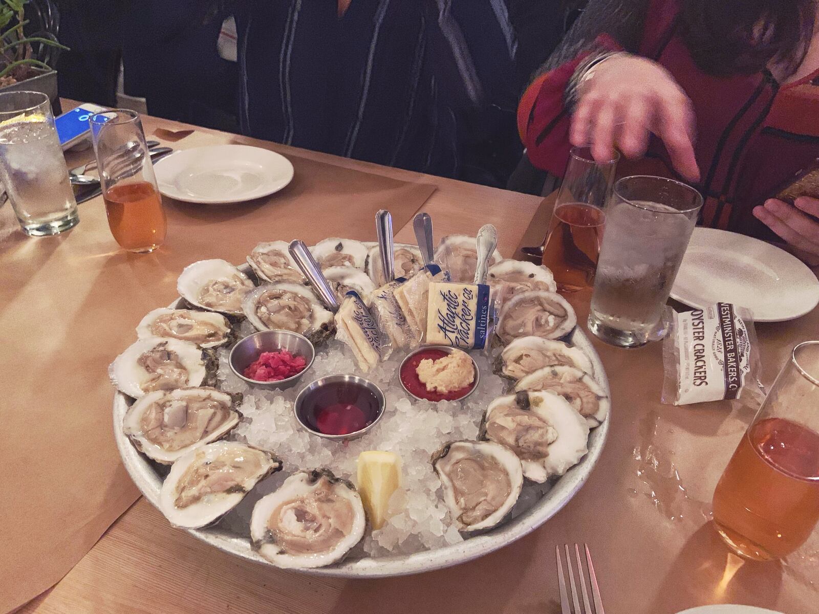 Serving oysters is another really easy way to wow your guests. Make some cocktail sauce or a mignonette (shallots, red or white wine vinegar, a pinch of sugar, and salt and pepper to taste.) CONTRIBUTED