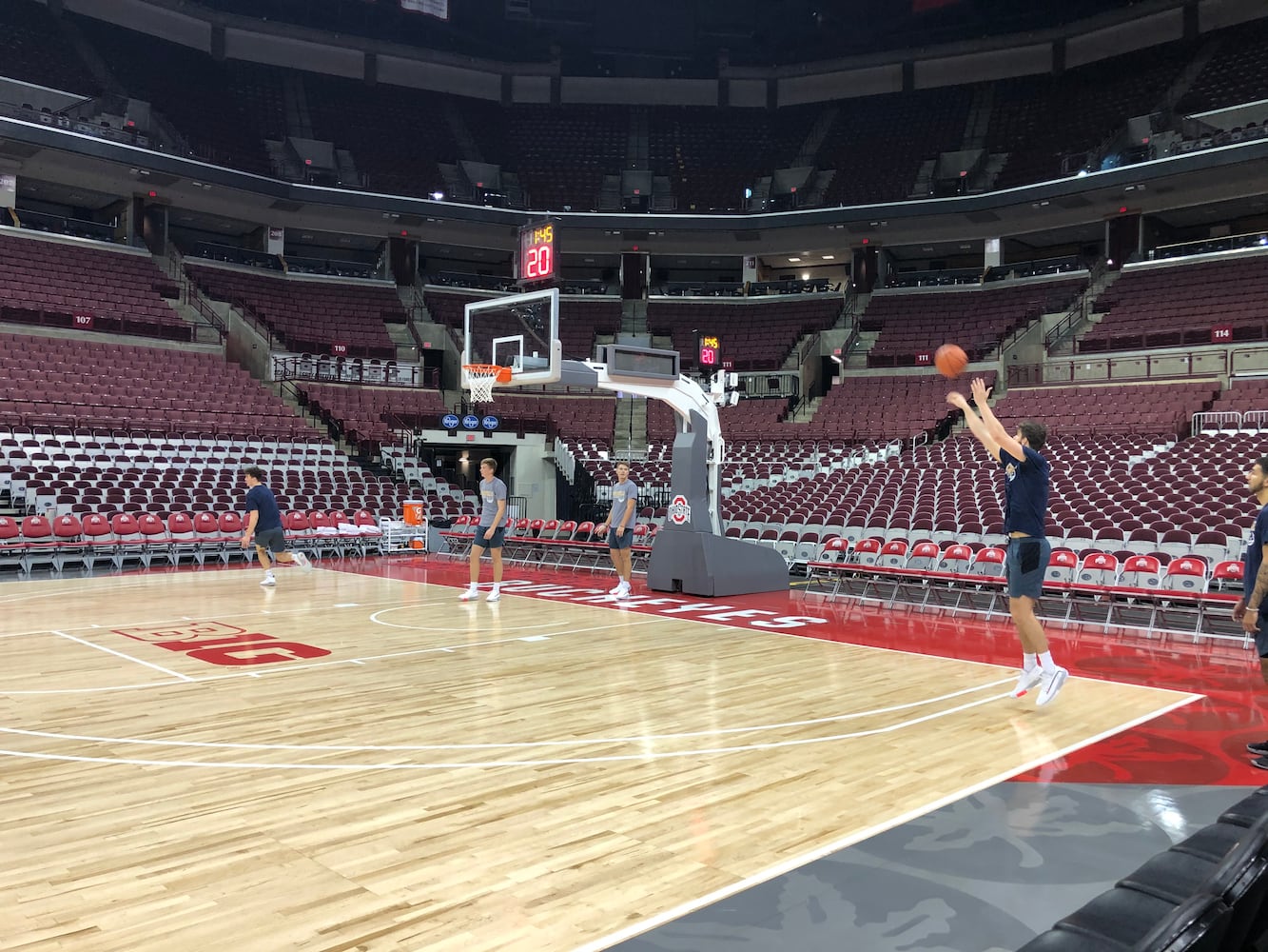 Cedarville-Ohio State men's college basketball exhibition game