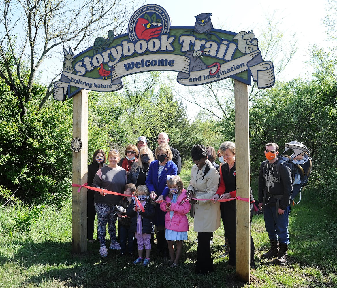 Storybrook Trail ribbon cutting