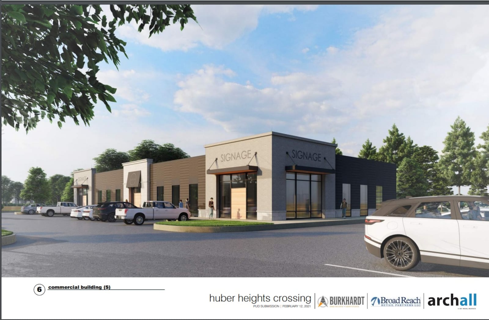 Rendering of Huber Heights Crossing. CONTRIBUTED