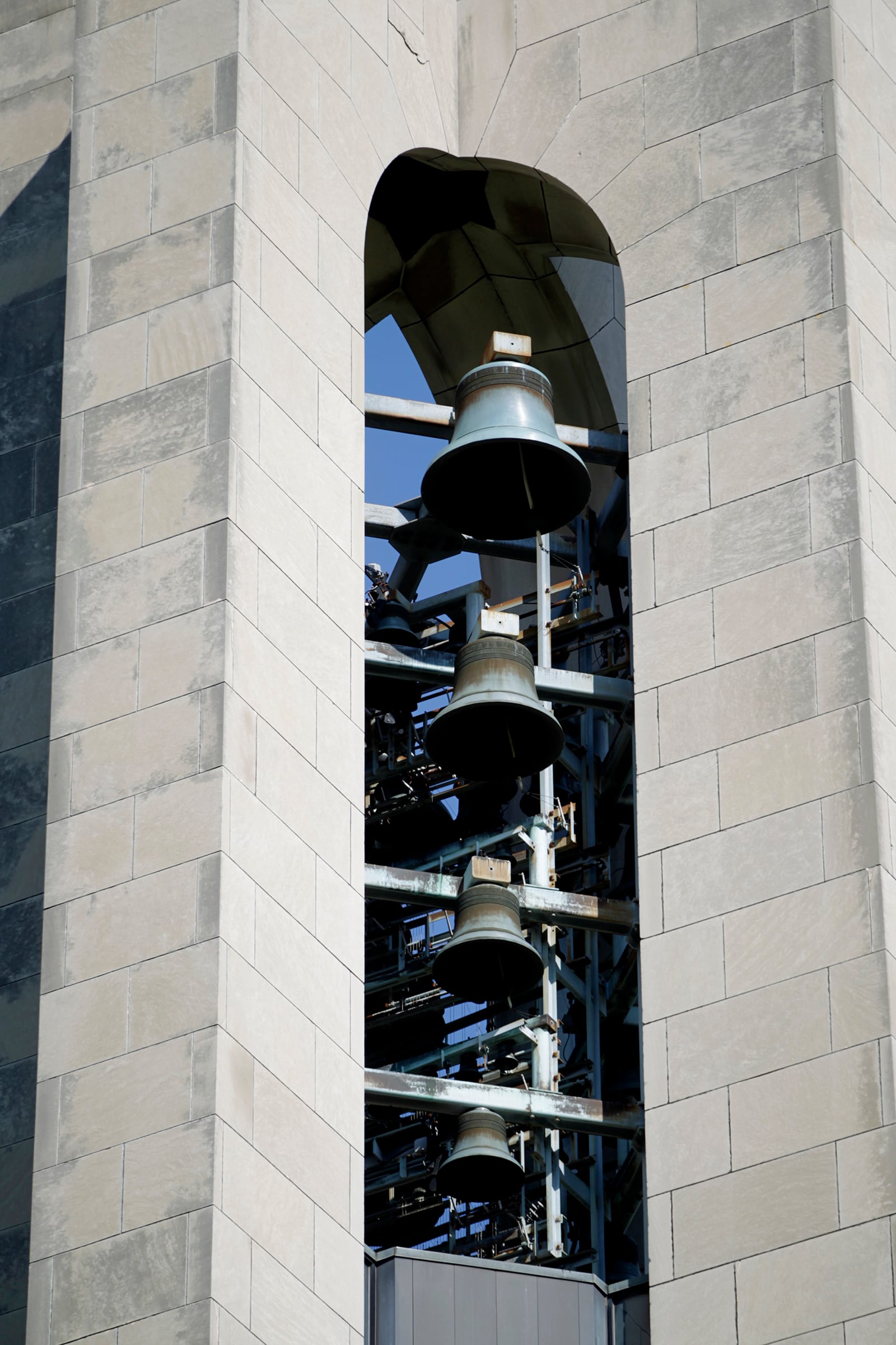 The Deeds Carillon is a Dayton landmark and the largest musical instrument in Ohio. The 151-foot-tall tower at Carillon Historical Park is made of Indiana limestone and designed to hold the massive weight of 57 bells. Free mini-concerts each day at 10 a.m., noon, 2 p.m. and 5 p.m. and Dr. Larry Weinstein, a carillonneur for the park since 1988, also plays 30 half-hour concerts throughout the year. LISA POWELL / STAFF