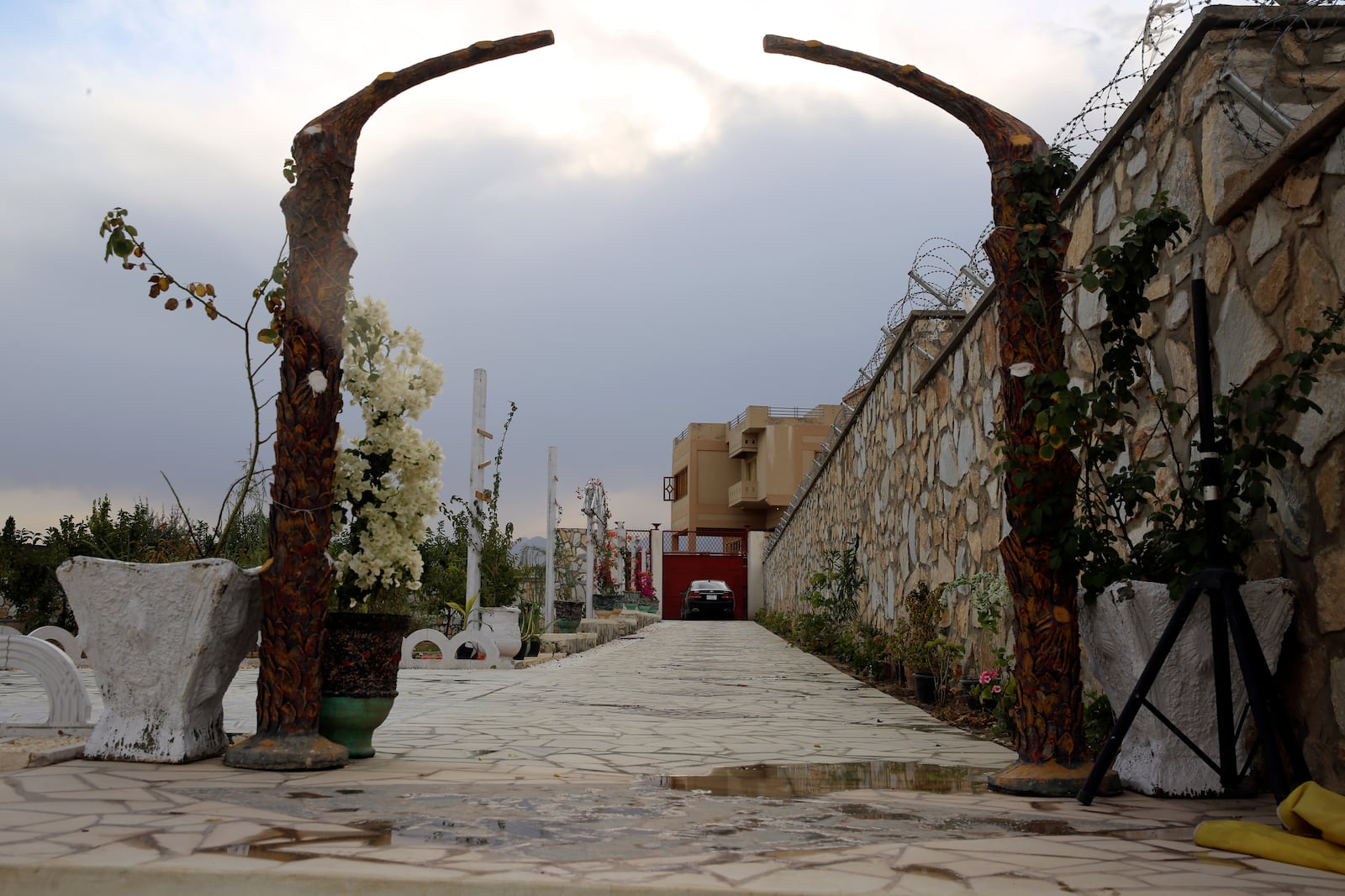 A general view of a luxury house is seen in the city of Kabul, Afghanistan, Sept. 29, 2024. (AP Photo/Siddiqullah Alizai)