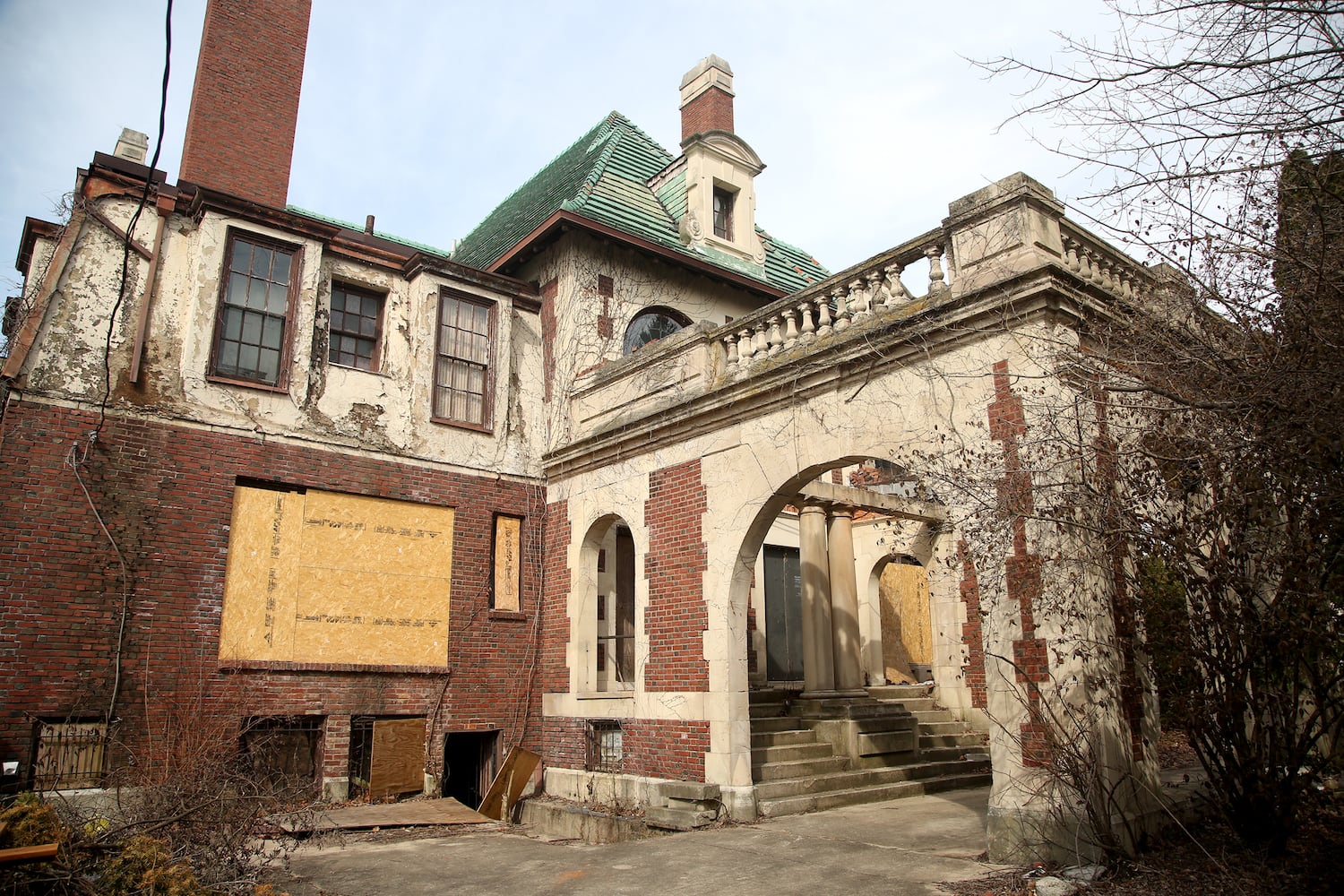 PHOTOS: Vacant for a decade, the elegance of Dayton’s Traxler Mansion is still recognizable