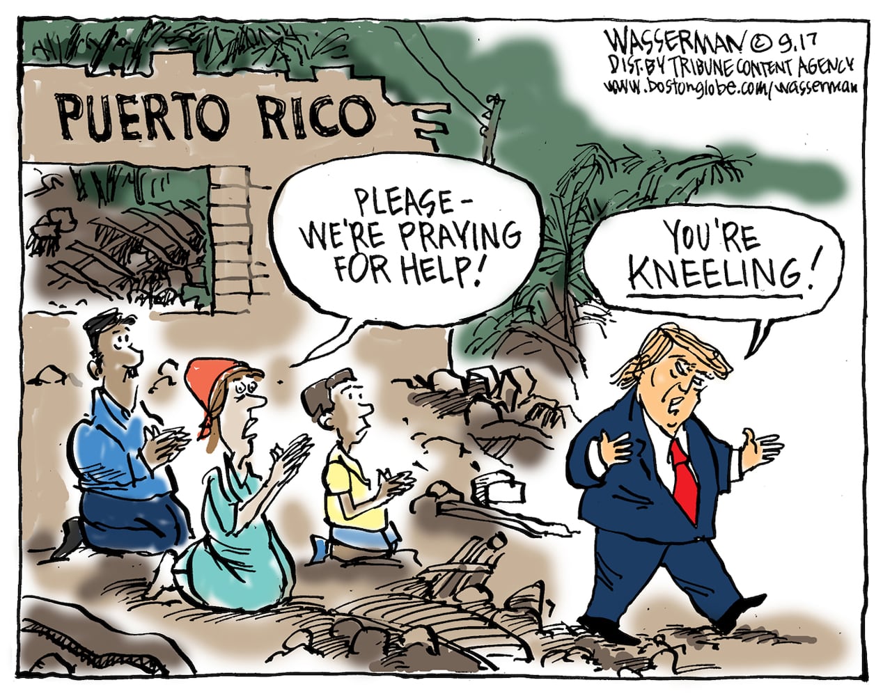 Week in cartoons: Trump, football, and more