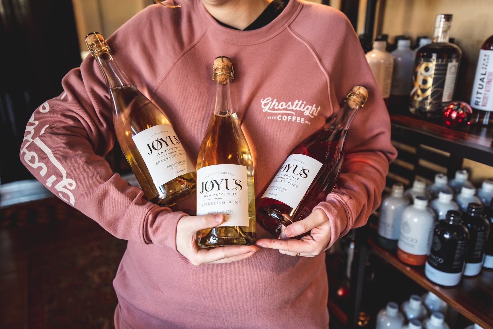 The Bottle Shop by Ghostlight is located inside the coffee shop at 1201 Wayne Ave. in Dayton (PHOTO CREDIT: ABBY HOFRICHTER).