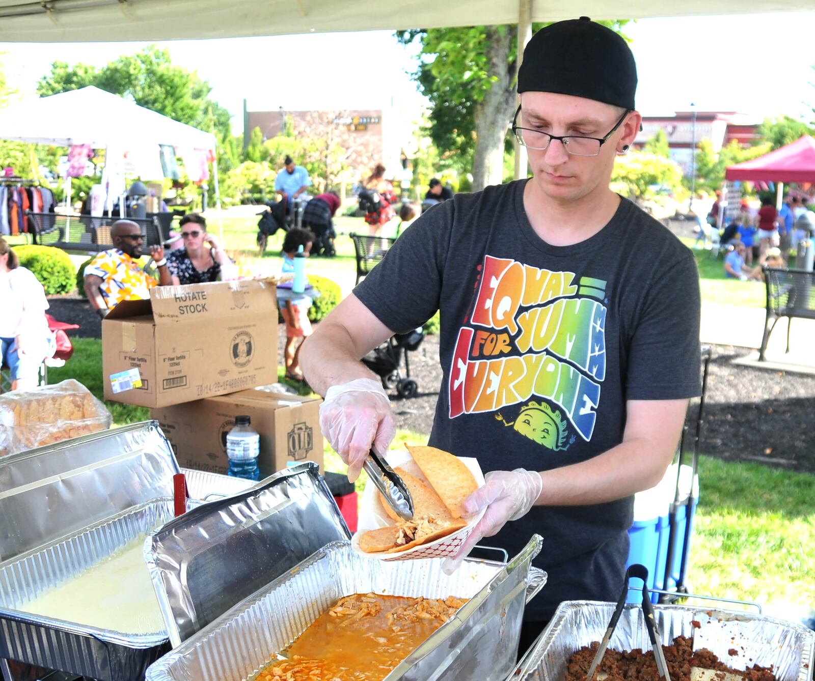 Tacos and Nachos Fest, in its second year, returns to Austin Landing on Aug. 27. DAVID A. MOODIE/CONTRIBUTING PHOTOGRAPHER