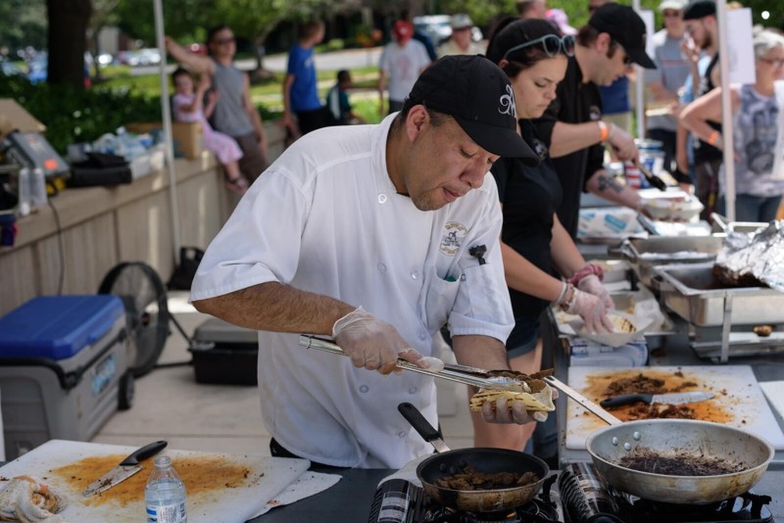 Scens from the Taco Fiesta last June at Fraze Pavilion. TOM GILLIAM / CONTRIBUTING PHOTOGRAPHER