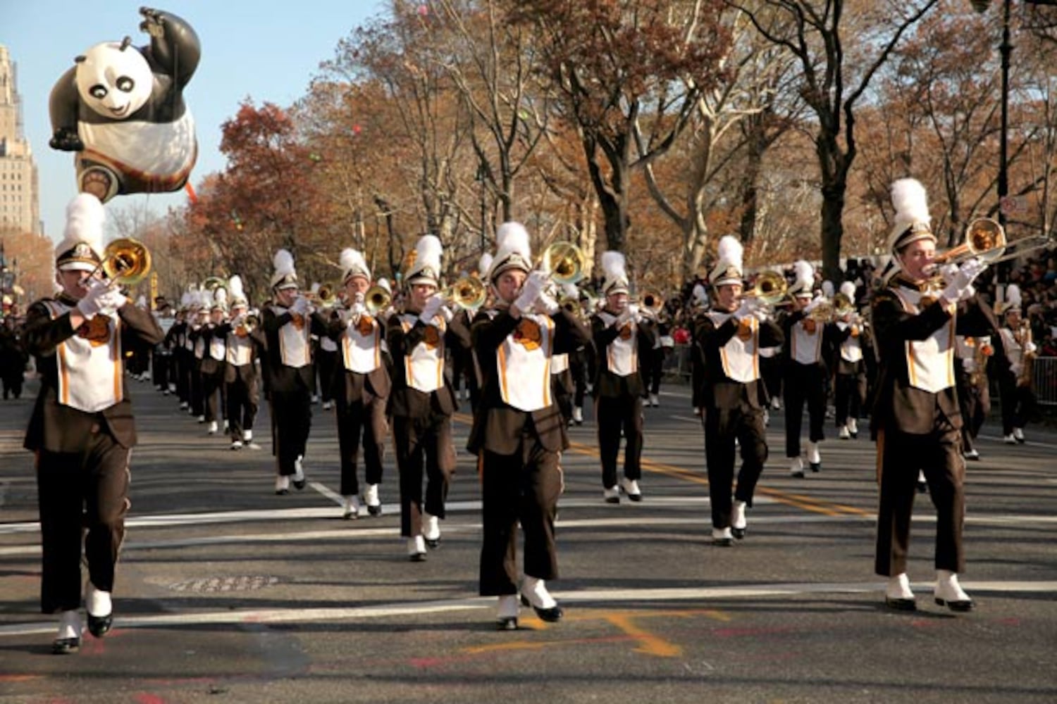 Kenton Ridge Marching Band in Macy's parade