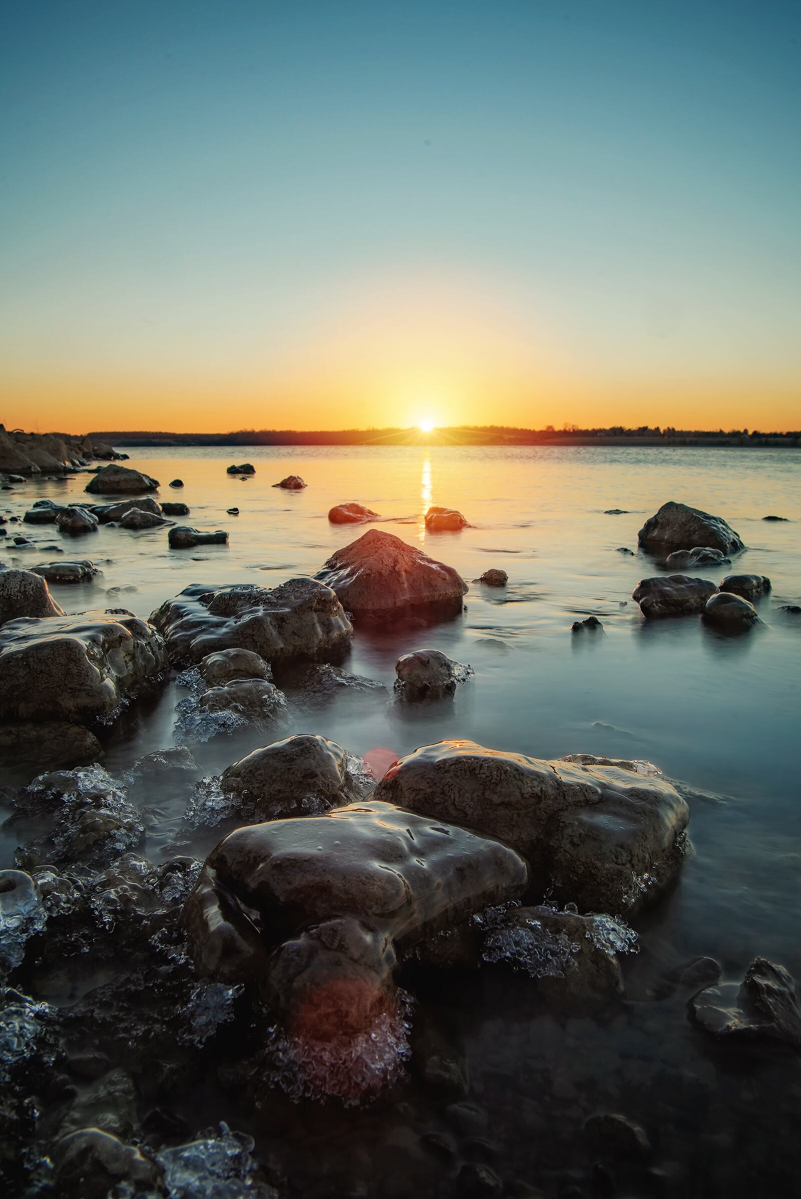 "Sunrise on the Reservoir," Andy Grimm's photo that won the Ohio State Parks Photo Contest, was shot at Buck Creek State Park in Springfield.