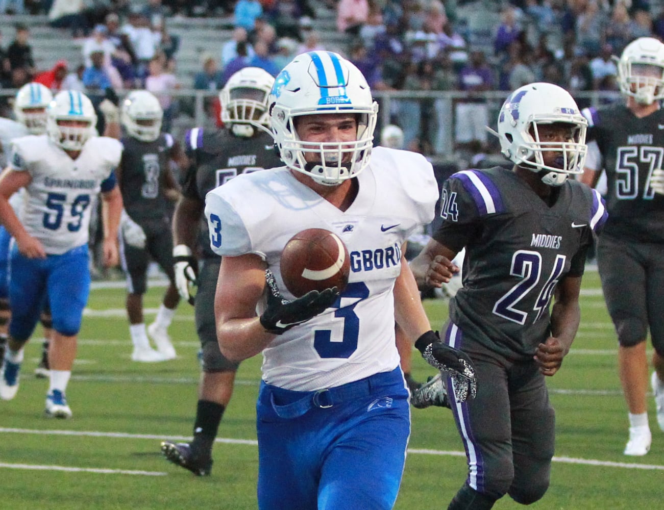 PHOTOS: Springboro at Middletown, Week 2 football