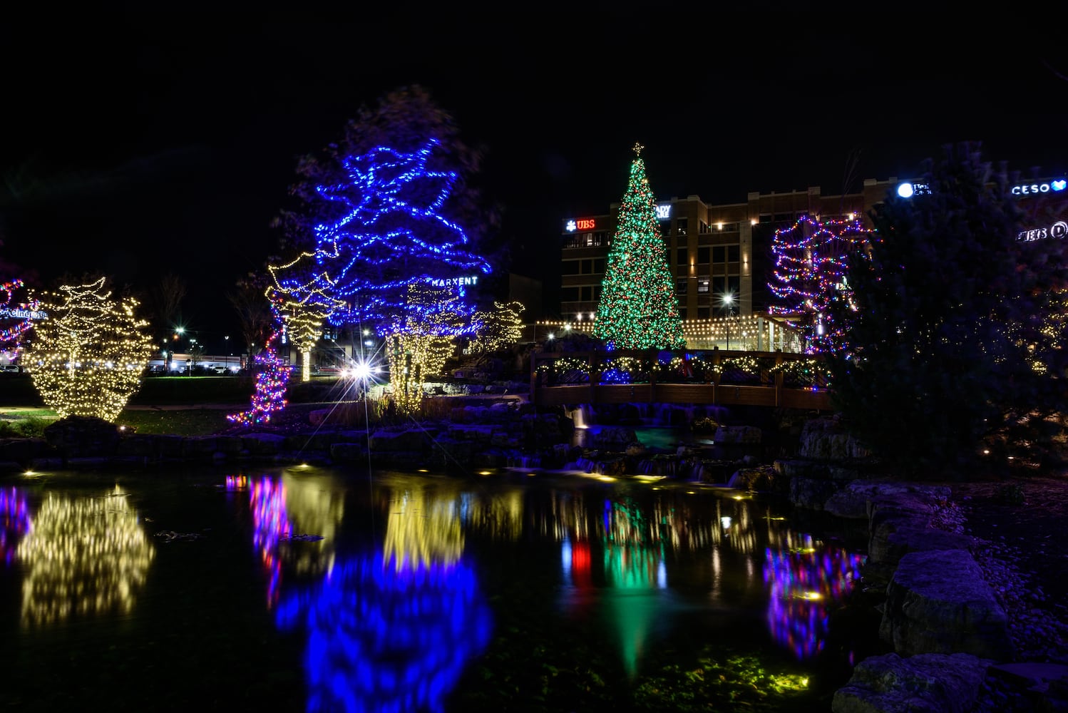 PHOTOS: Austin Landing’s virtual holiday tree lighting ceremony