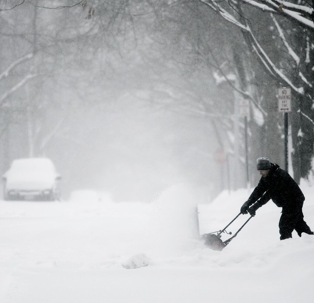 Dayton snow storms