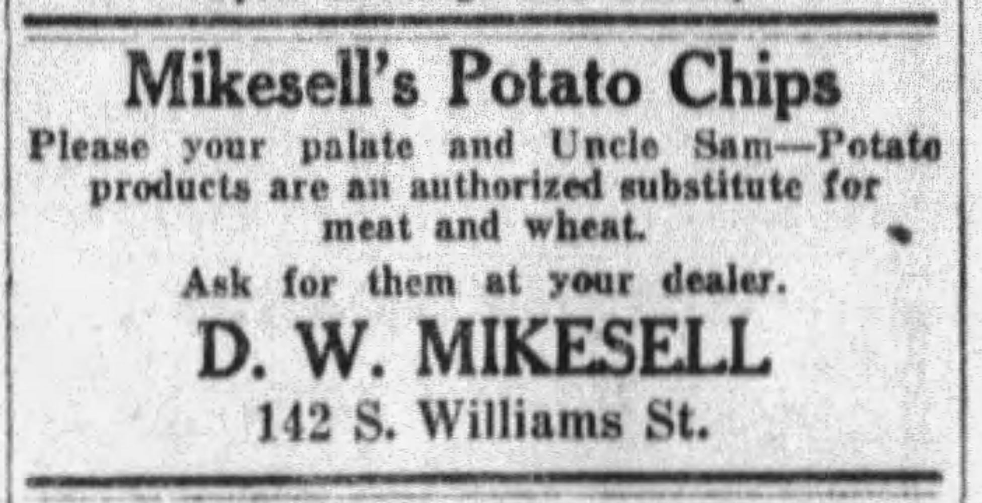 Mikesell's potato chips