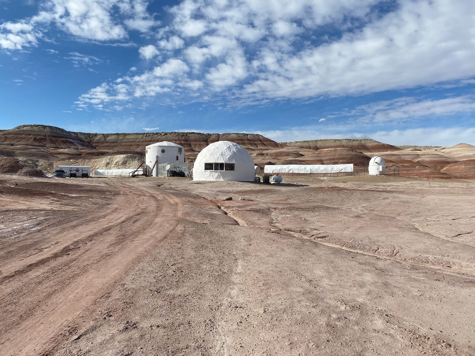 Located in Hanksville, Utah, the Mars Society’s Mars Desert Research Station is a private facility that supports research to further understanding of life on Mars.  (Contributed photo)