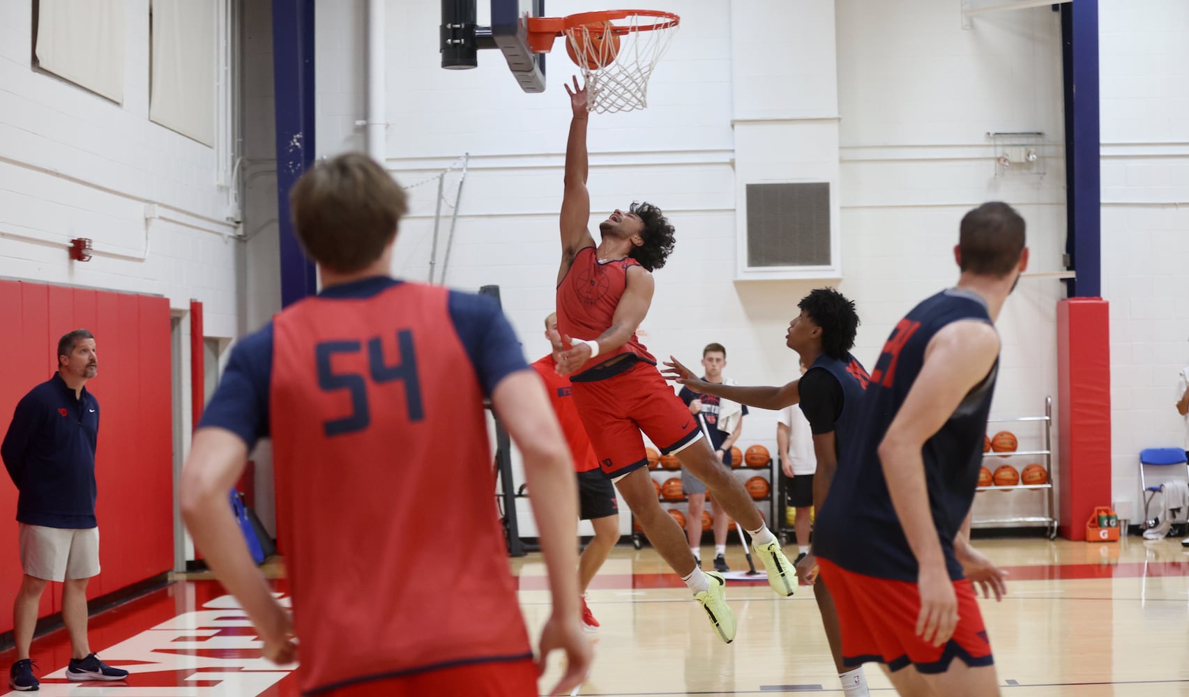 Dayton preseason practice