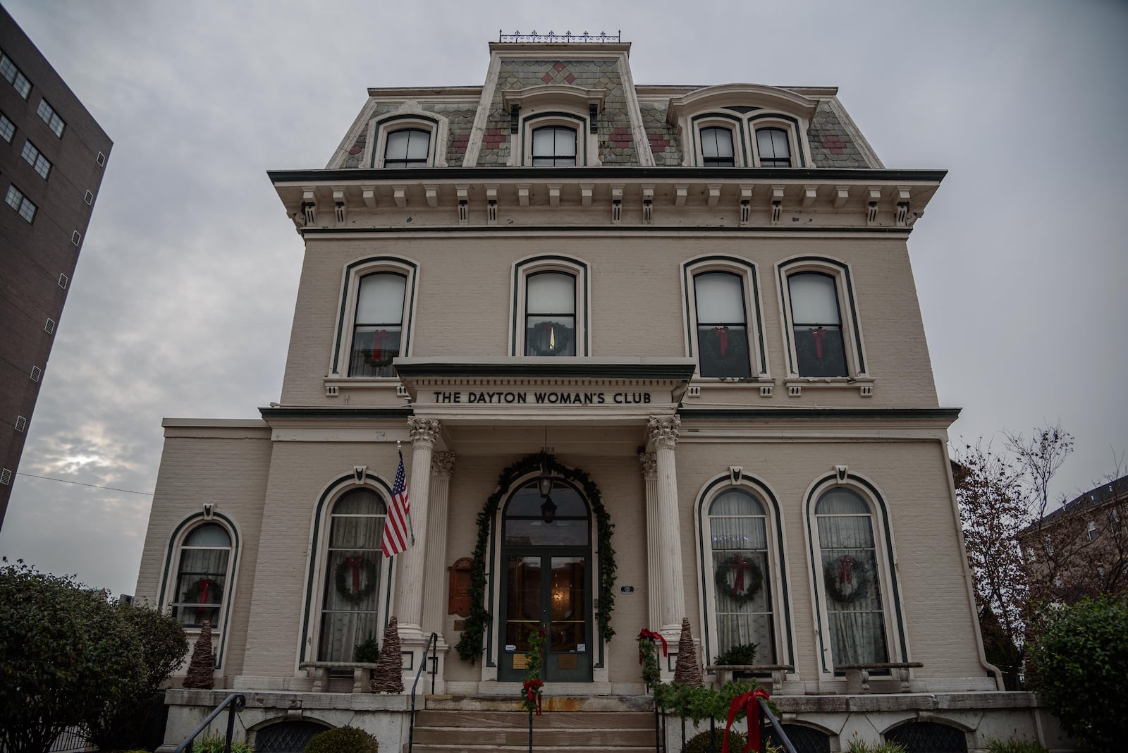 The Dayton Woman's Club, located on 225 N. Ludlow St. in downtown Dayton, is currently decorated for the Christmas season. In 2016, the DWC celebrated their 100th anniversary. Visit thedaytonwomansclub.com for more information. Photo taken on December 13, 2017. PHOTO / TOM GILLIAM