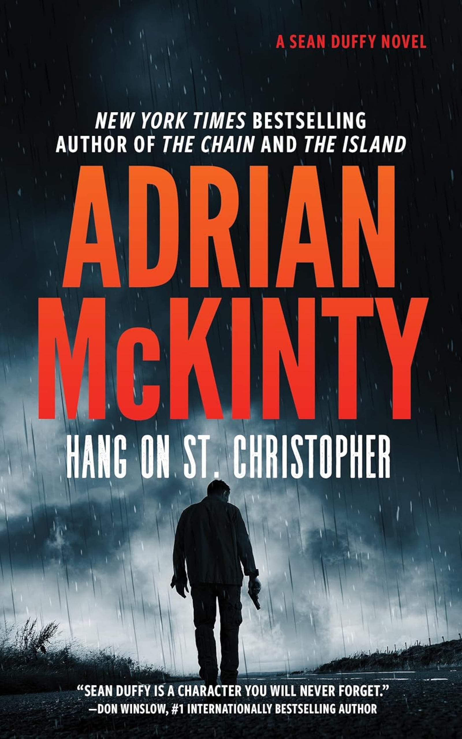 "Hang on St. Christopher" by Adrian McKinty.