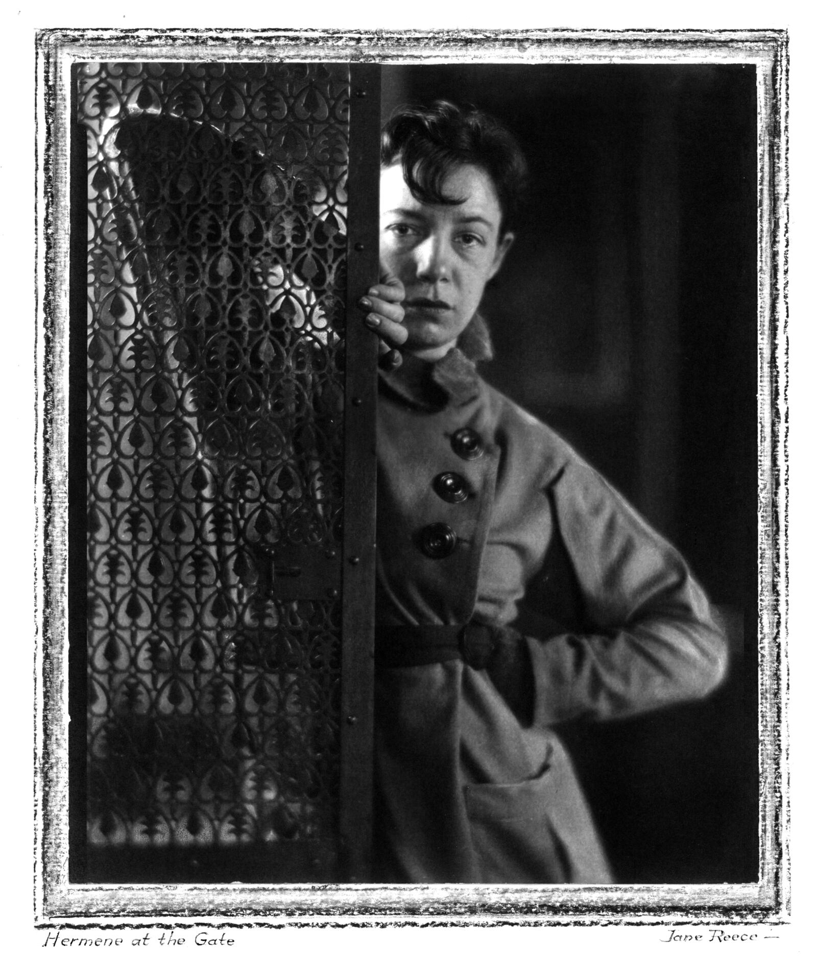 "Hermene at the Gate," was photographed by Jane Reece in 1926. The subject is Hermene Schwarz who founded the Dayton Ballet with her sister Josephine Schwarz. PHOTO COURTESY OF THE DAYTON ART INSTITUTE