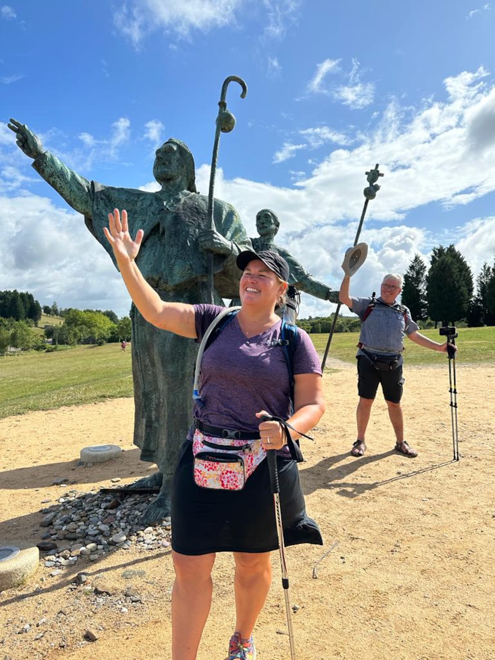 Michelle and Brian Coleman have completed six Camino walks covering more than 2,500 miles - CONTRIBUTED