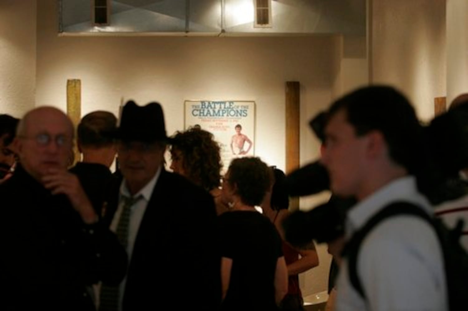 Boxing memorabilia on display