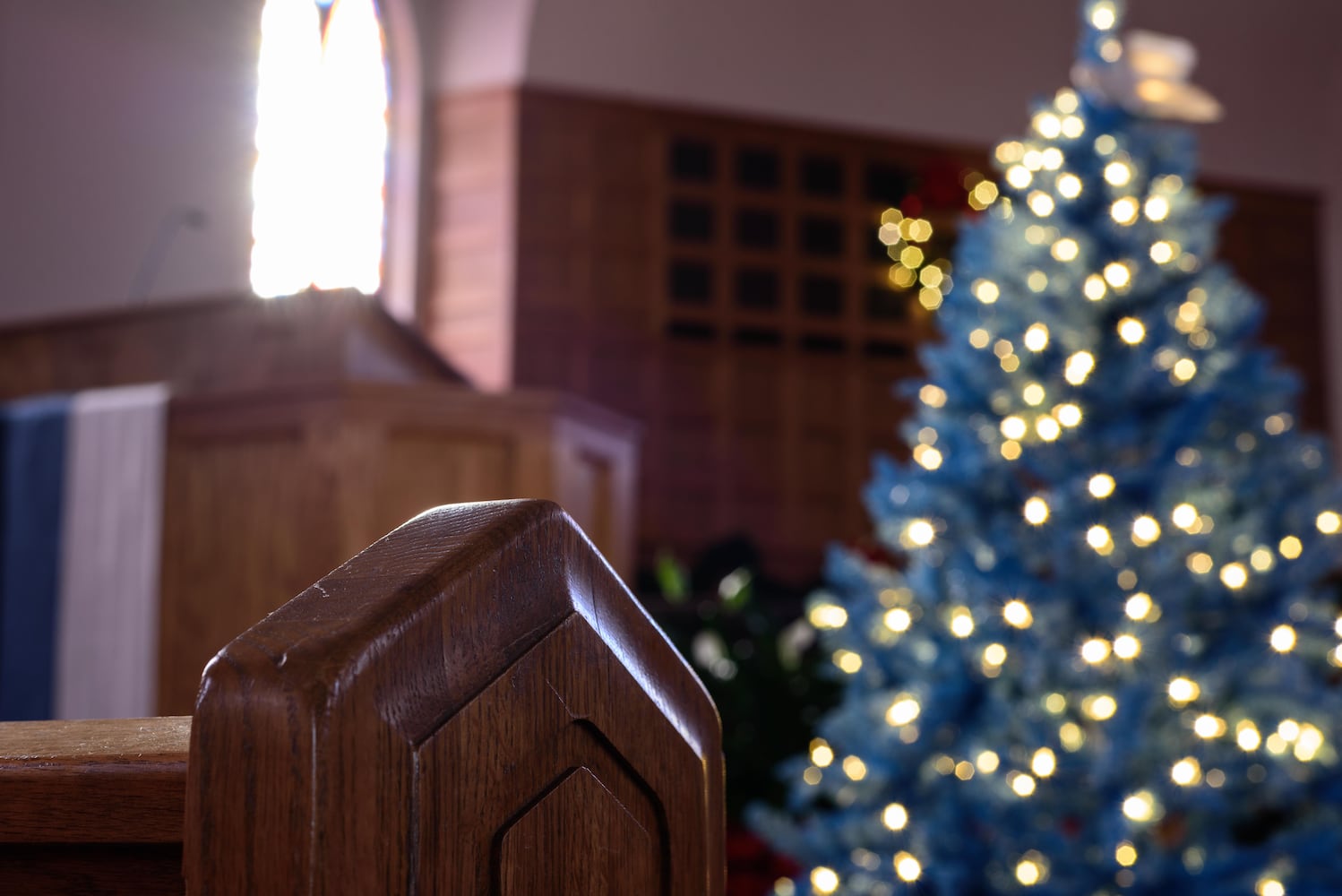 PHOTOS: A look inside Sulphur Grove Church in Huber Heights decorated for Christmas