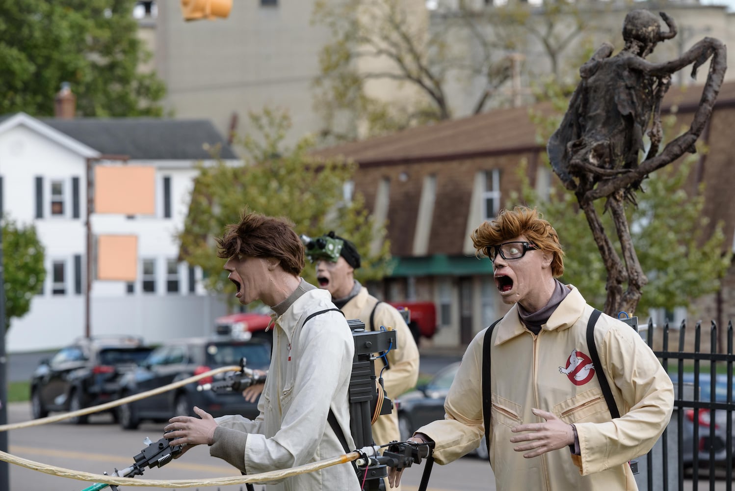 PHOTOS: Larger than life Halloween decorations in downtown Fairborn