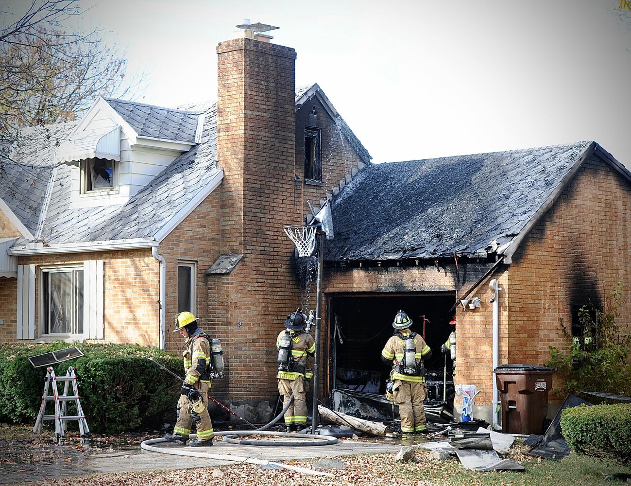 Harrison Twp. house fire