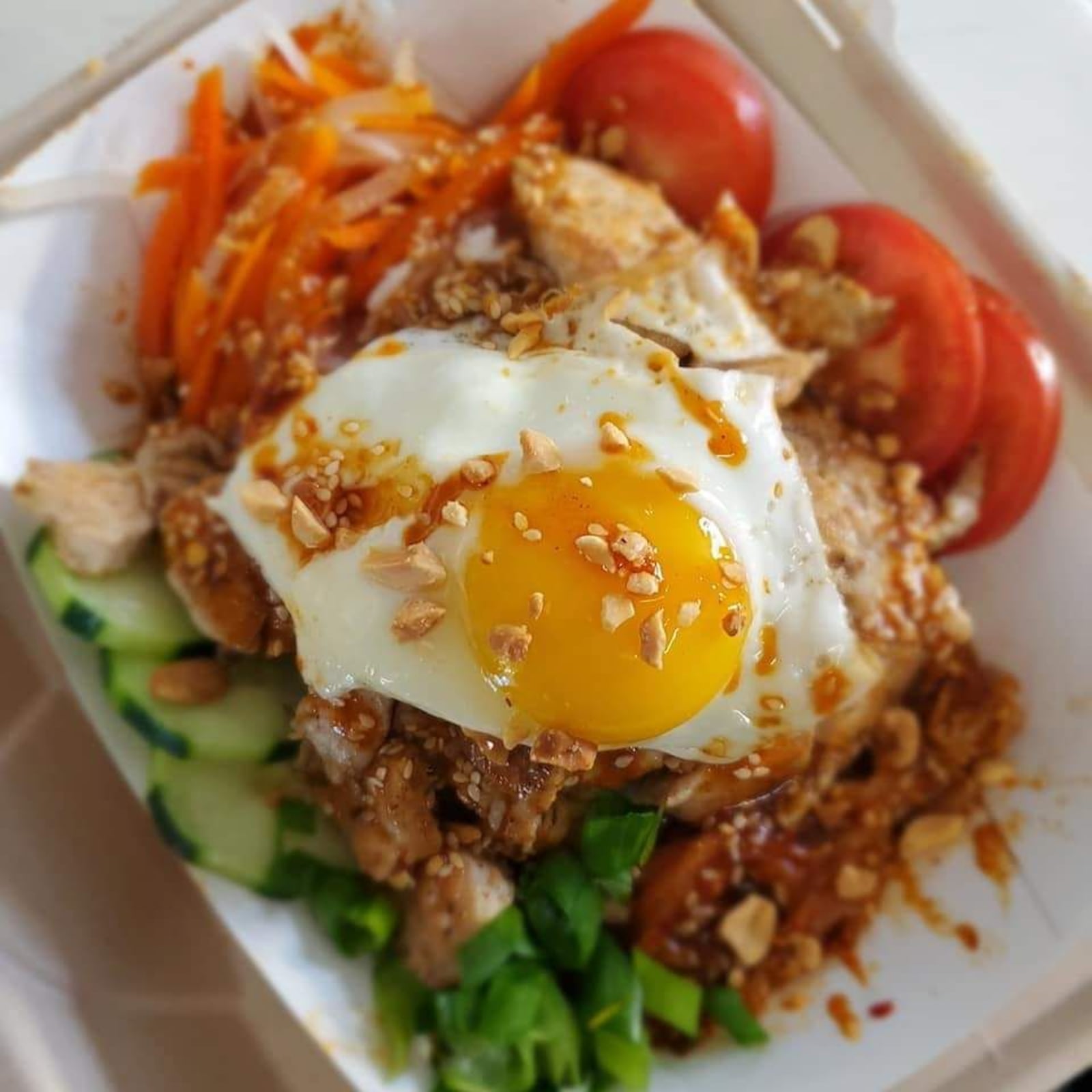 A brunch dish from EAT food truck. CONTRIBUTED