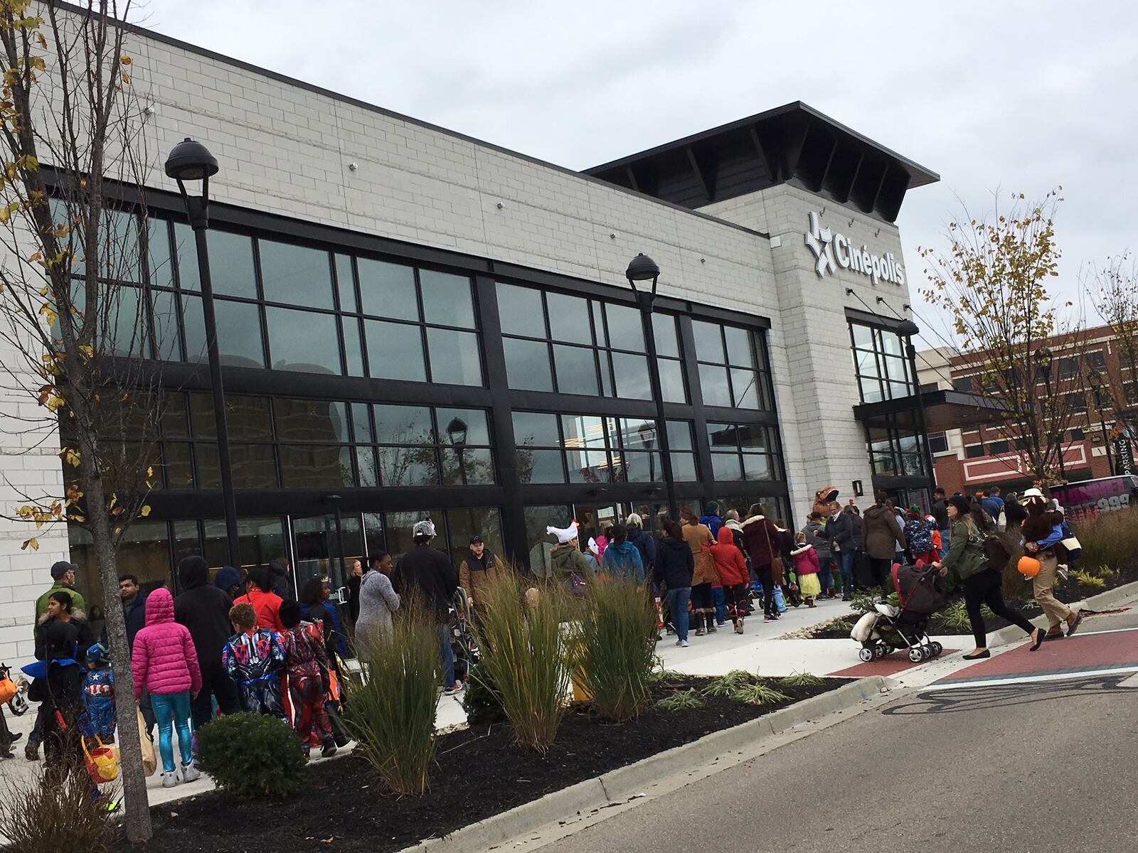 Austin Landing is the site of Dayton’s first Cinepolis. The new luxury theater that includes reclining seats, a full bar and gourmet concessions had its grand opening celebration on Sunday, Oct. 29, 2017.  ALEXIS LARSEN/CONTRIBUTED
